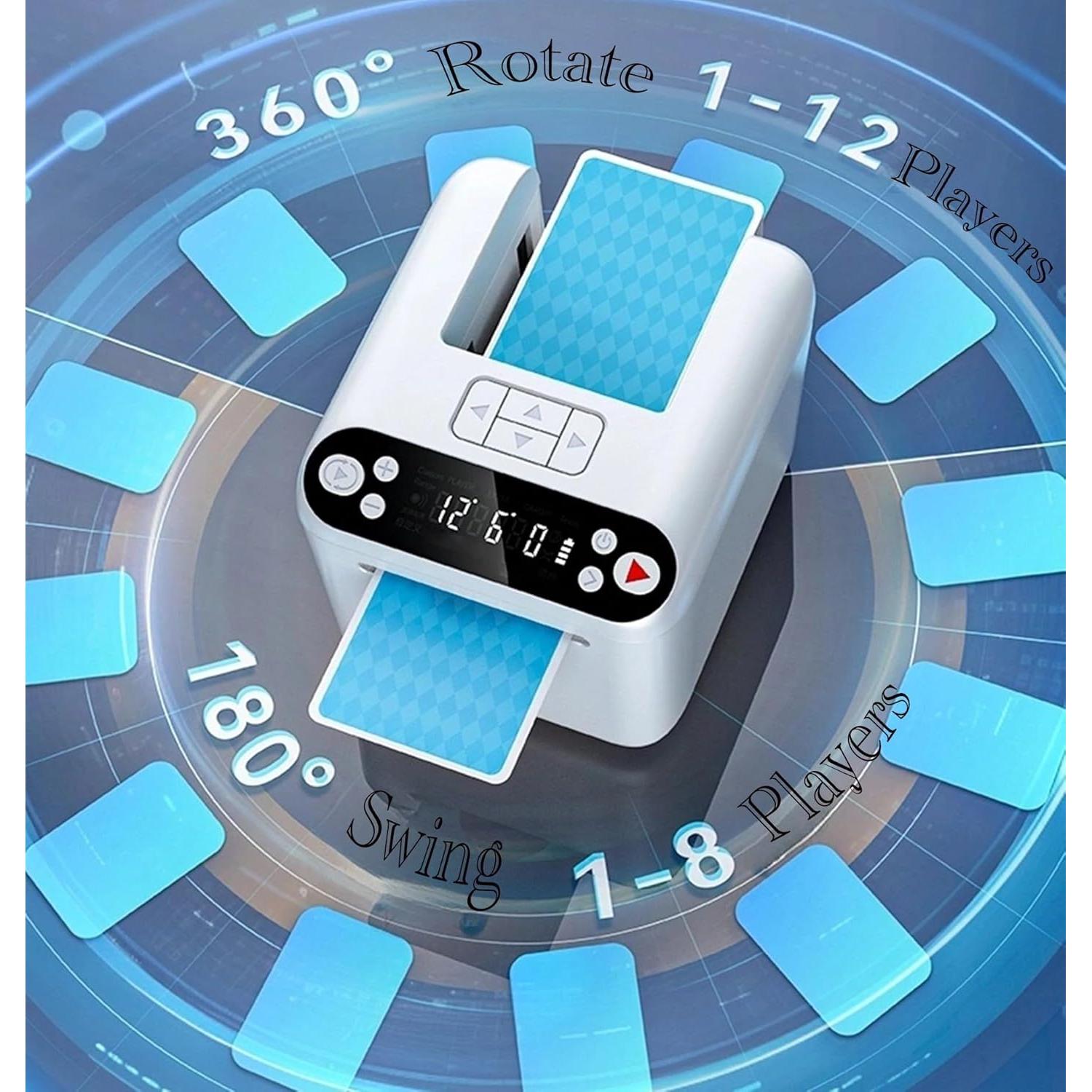 Máquina Automática de Reparto de Cartas VQP T1 Lite - 1 a 3 Barajas