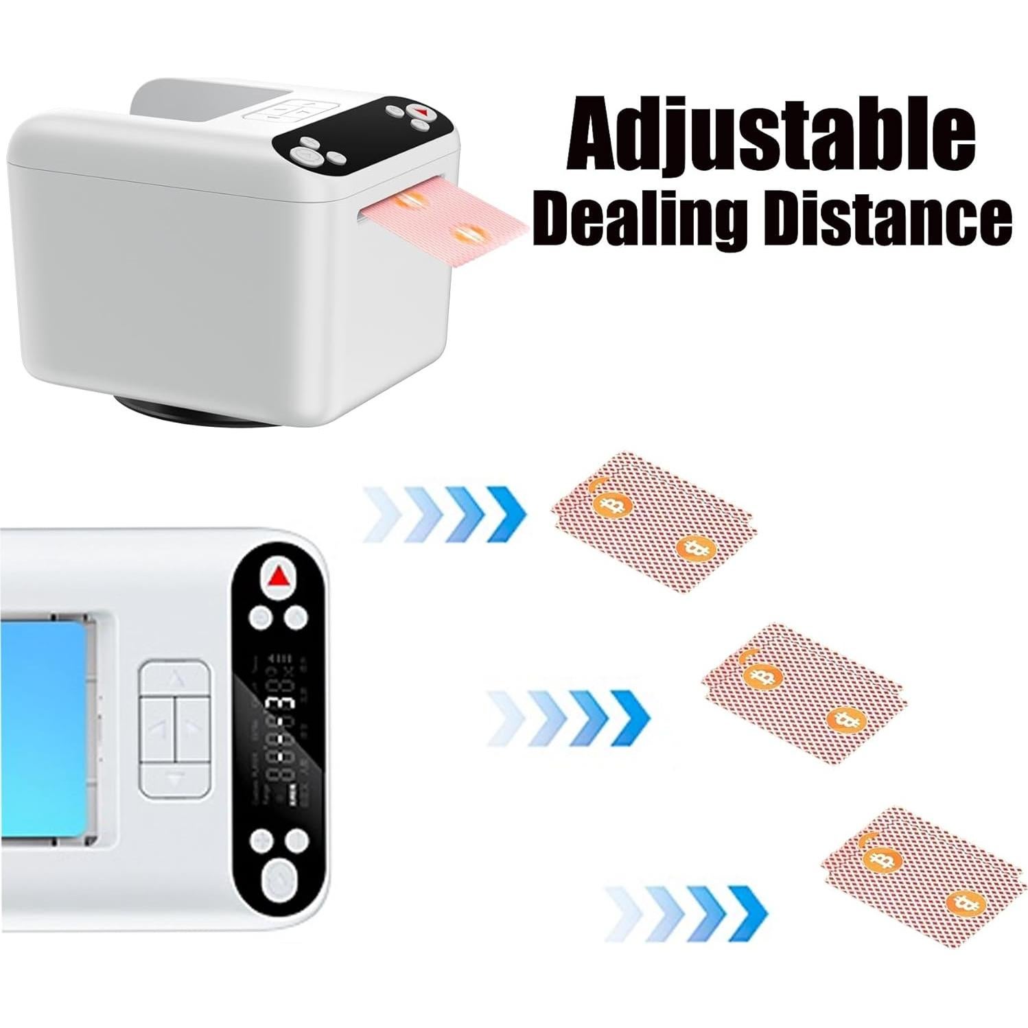 Máquina Automática de Reparto de Cartas VQP T1 Lite - 1 a 3 Barajas