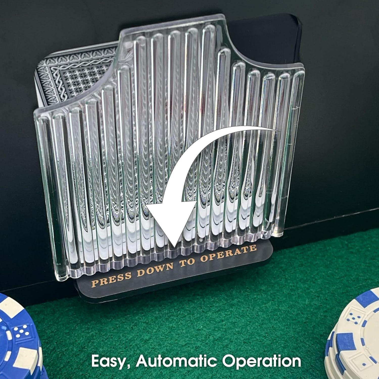 Mezclador Automático de Cartas CHH Imports para 4 Barajas