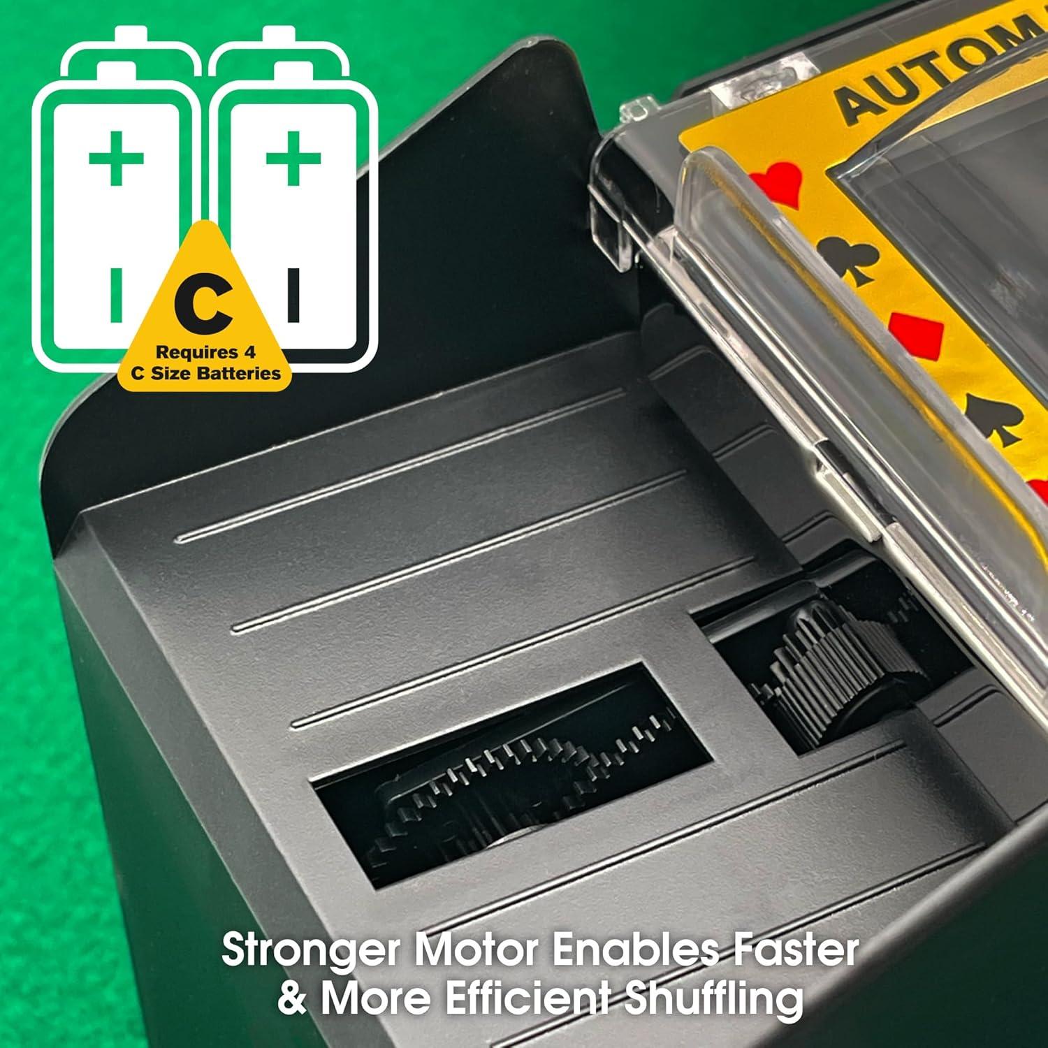 Mezclador Automático de Cartas CHH Imports para 4 Barajas