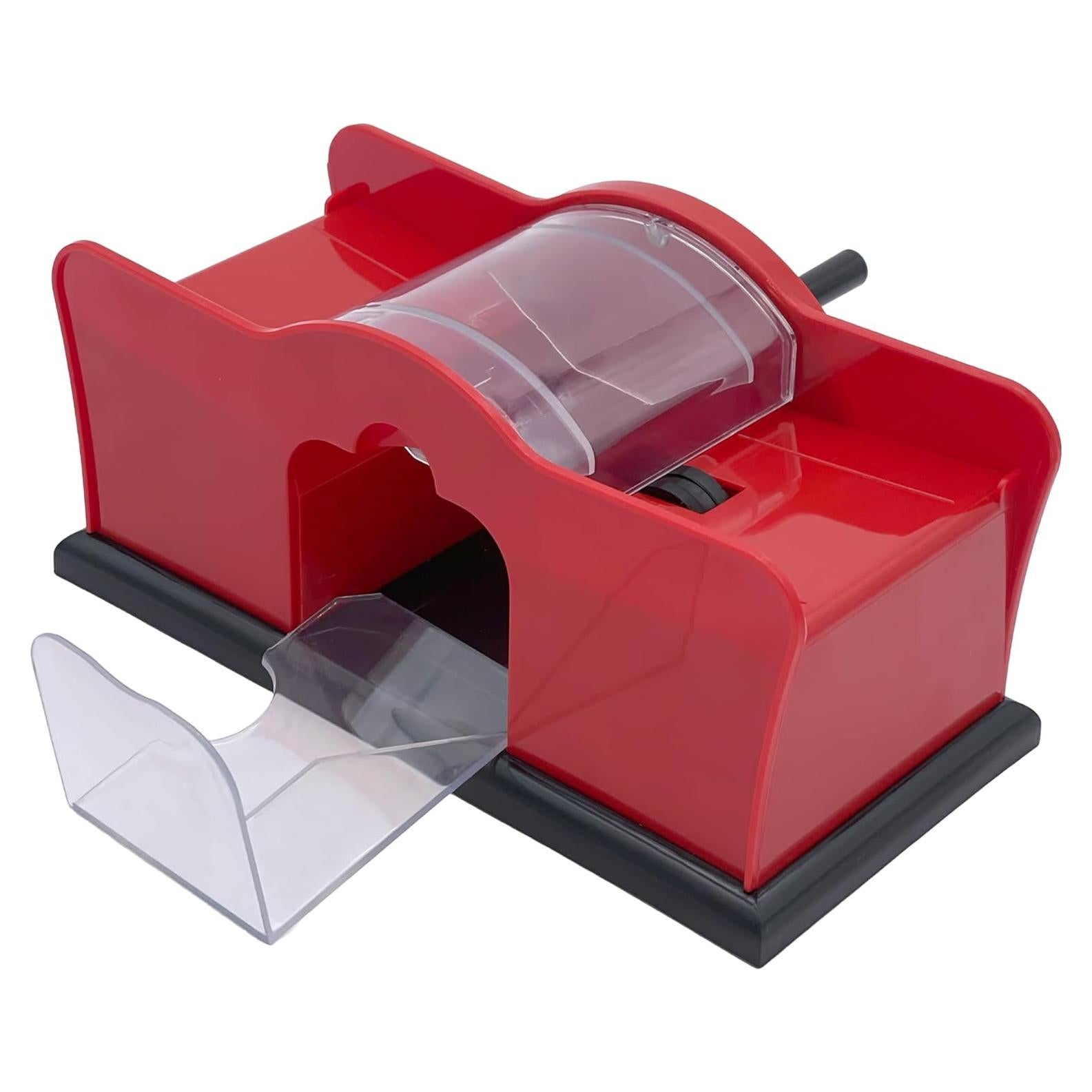 Mezclador de Cartas Manual CHH con Manivela - Silencioso y Compacto