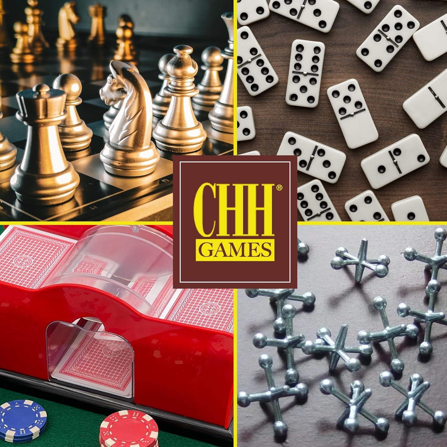 Mezclador de Cartas Manual CHH con Manivela - Silencioso y Compacto