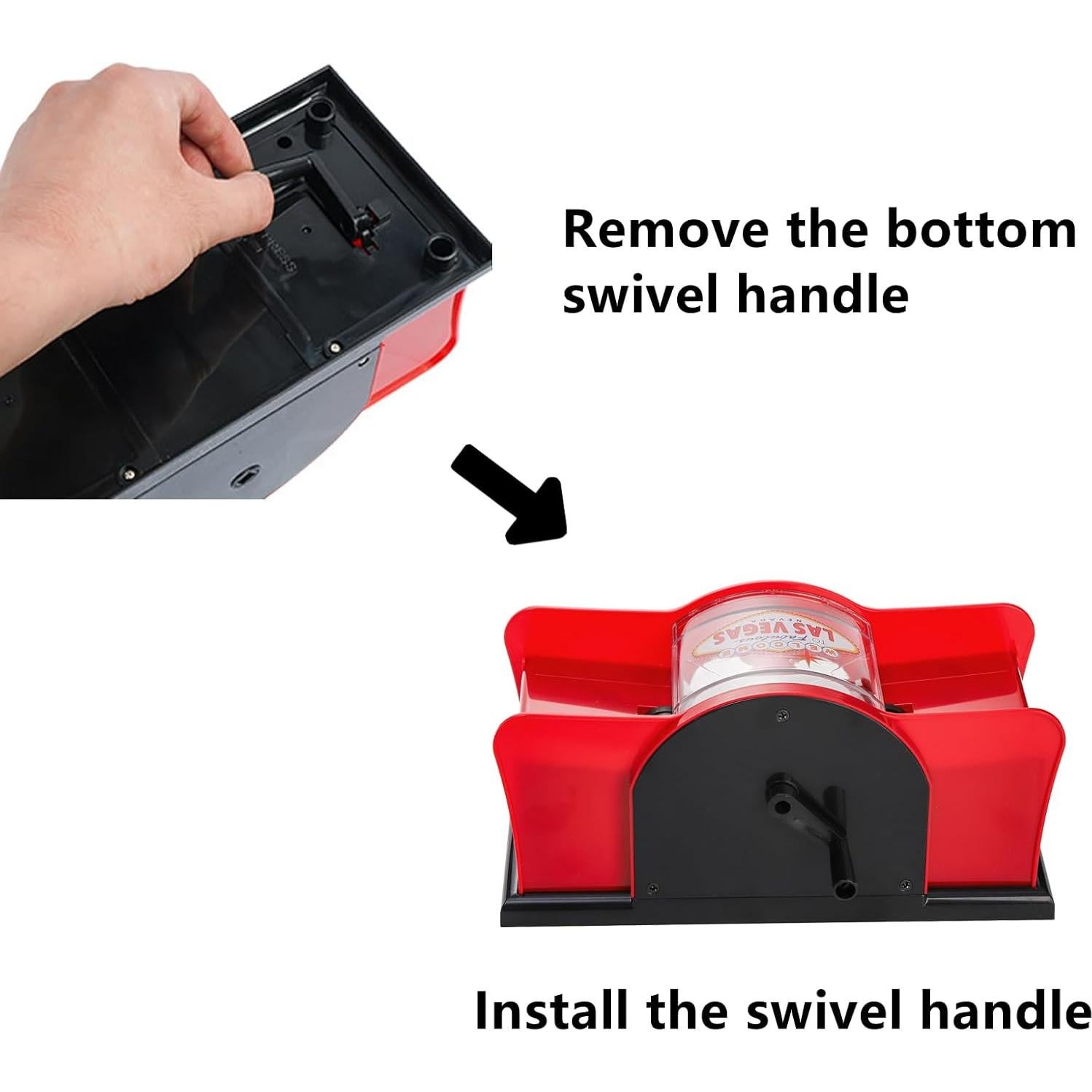 Mezclador de Cartas Manual Frcctre para 2 Barajas Estándar