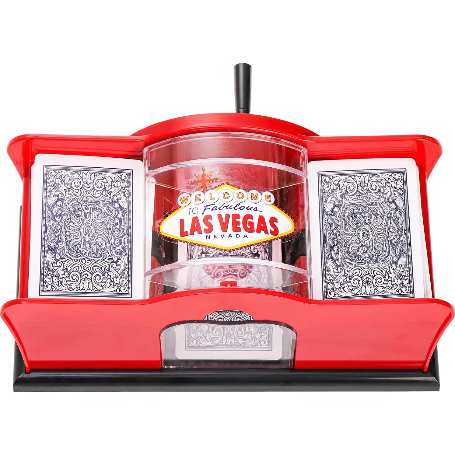 Mezclador de Cartas Manual Frcctre para 2 Barajas Estándar