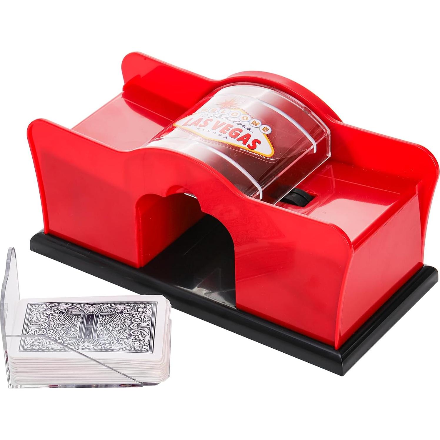 Mezclador de Cartas Manual Frcctre para 2 Barajas Estándar