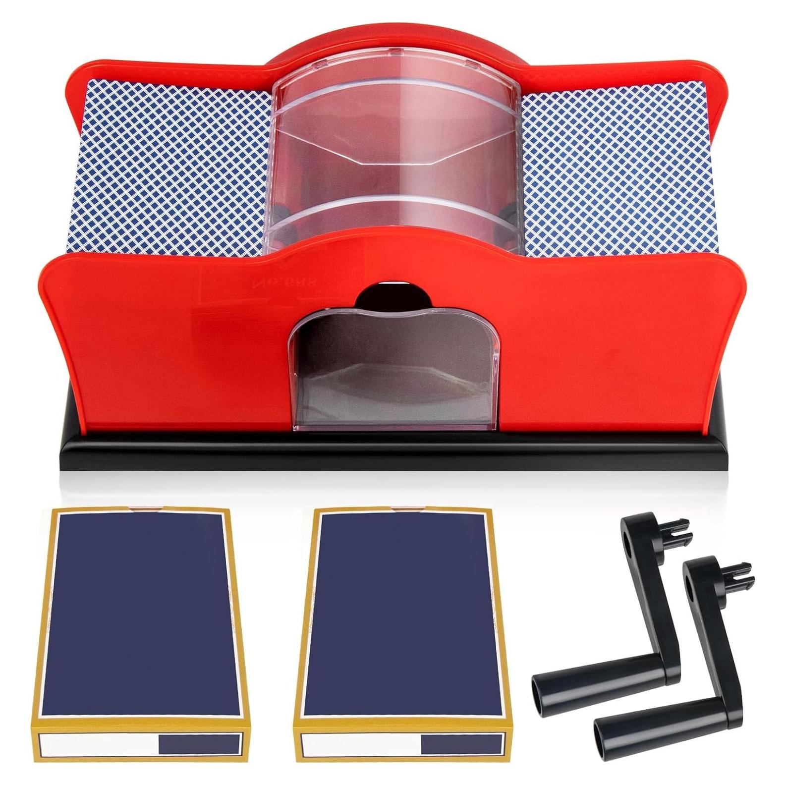 Barajador Manual de Cartas Autotron A-001 con 2 Barajas