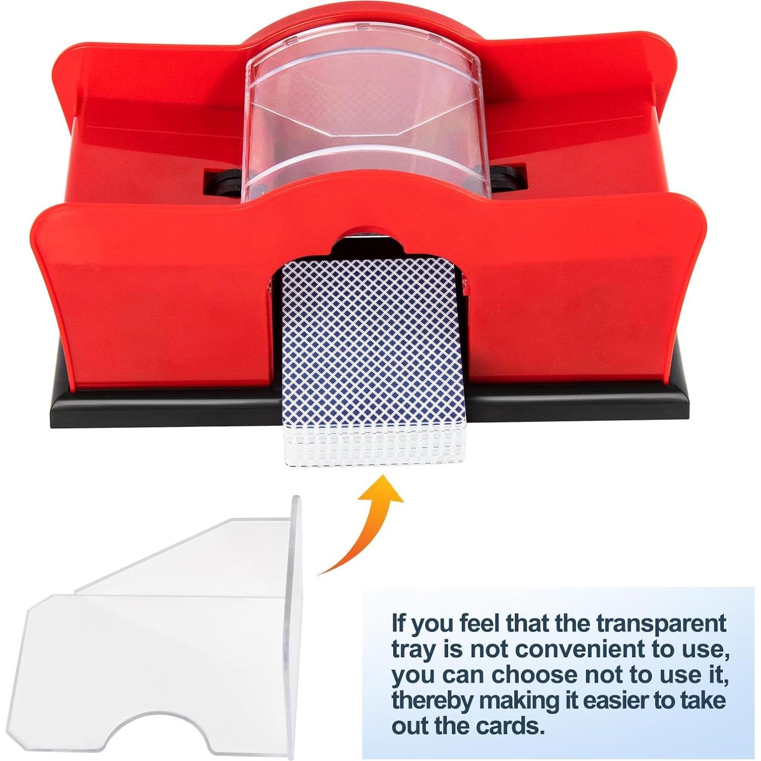 Barajador Manual de Cartas Autotron A-001 con 2 Barajas