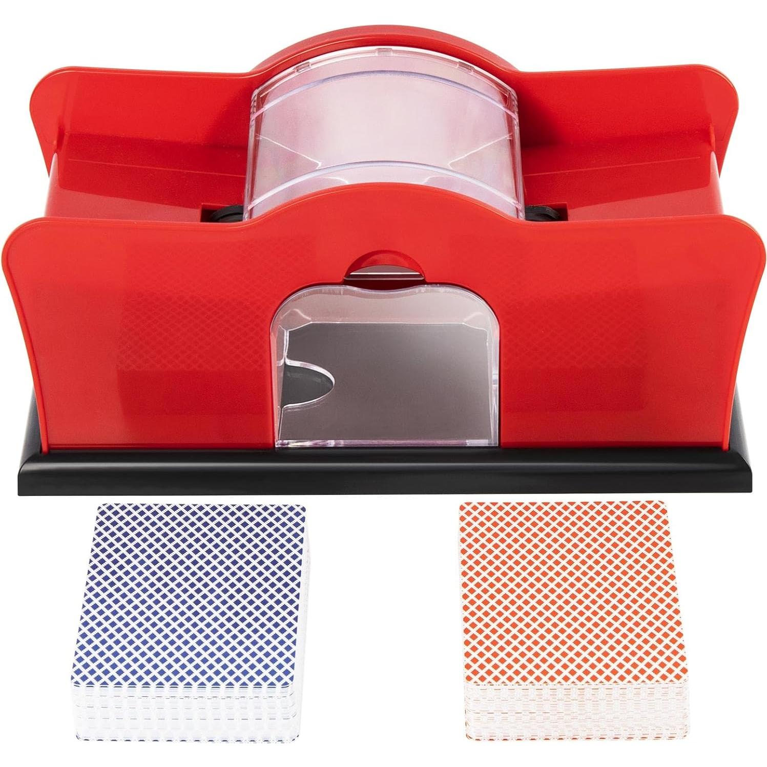 Barajador Manual de Cartas Autotron A-001 con 2 Barajas