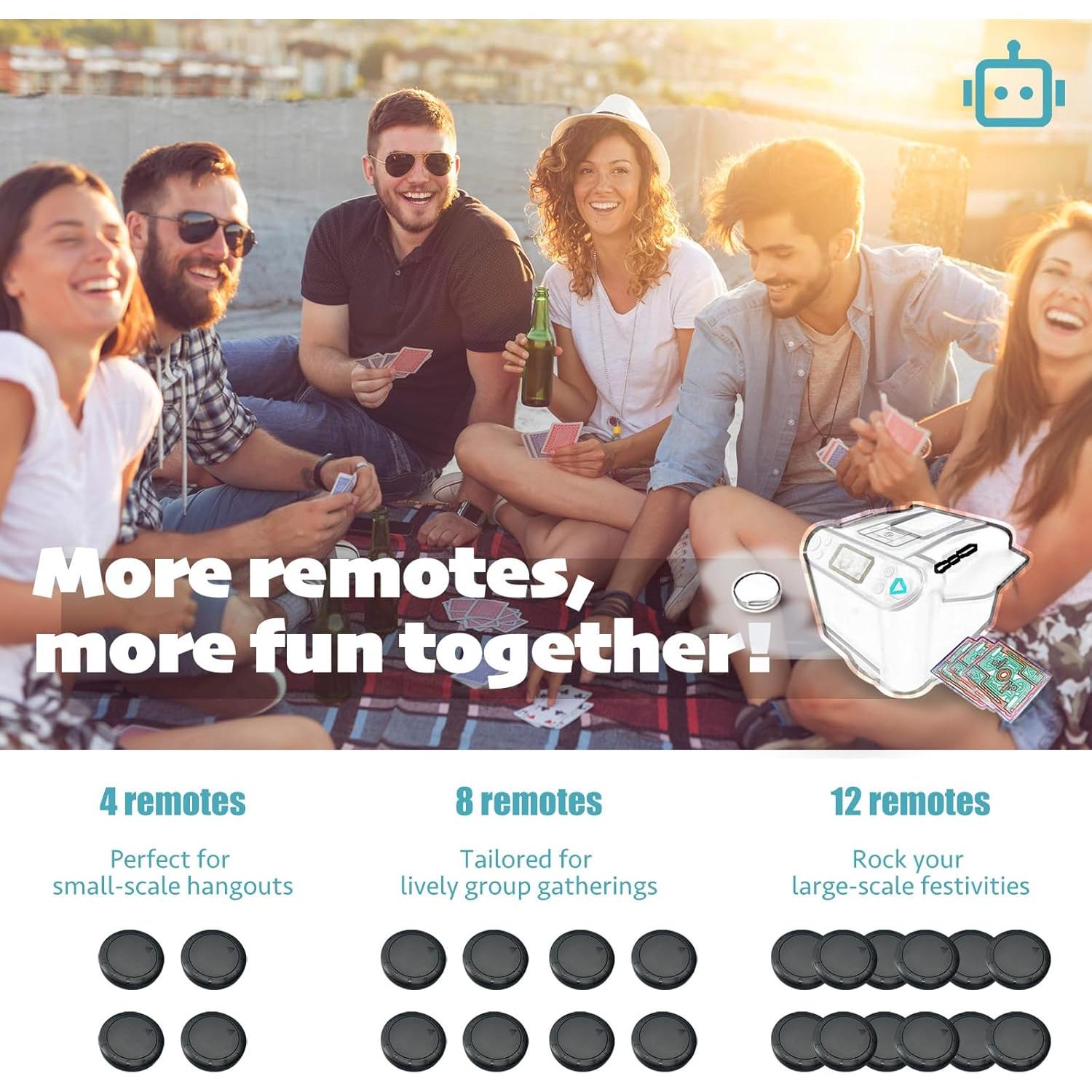 4 Botones Inalámbricos ZechnoX para Máquina Distribuidora MAX6