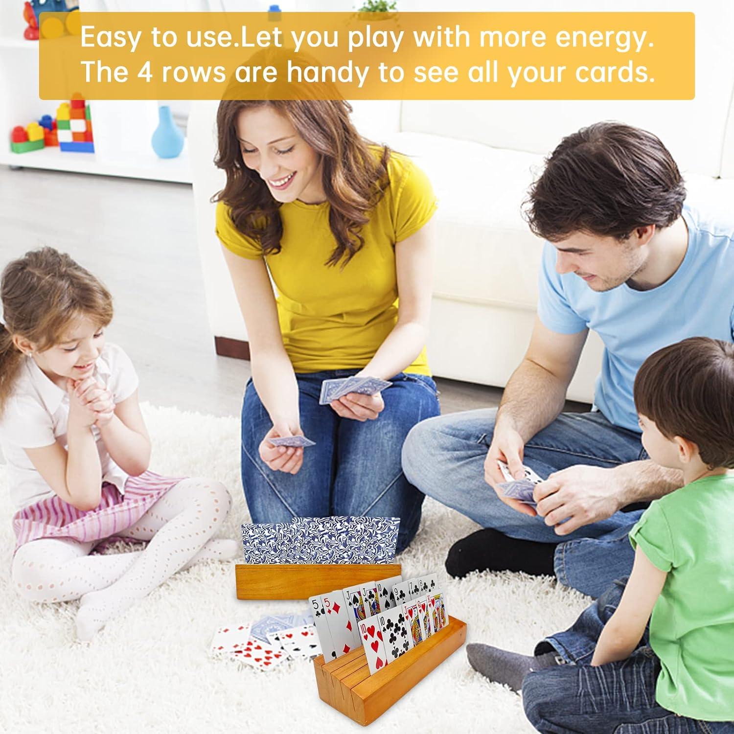 Juego de Soportes para Cartas Iswabard - Set de 2 Naranja