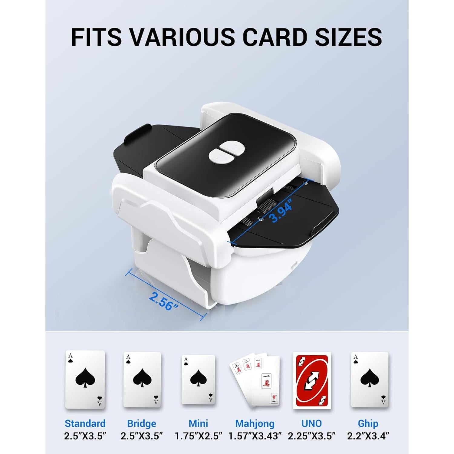 Barajador Automático Recargable Shantou 1-2 Barajas Bajo Ruido