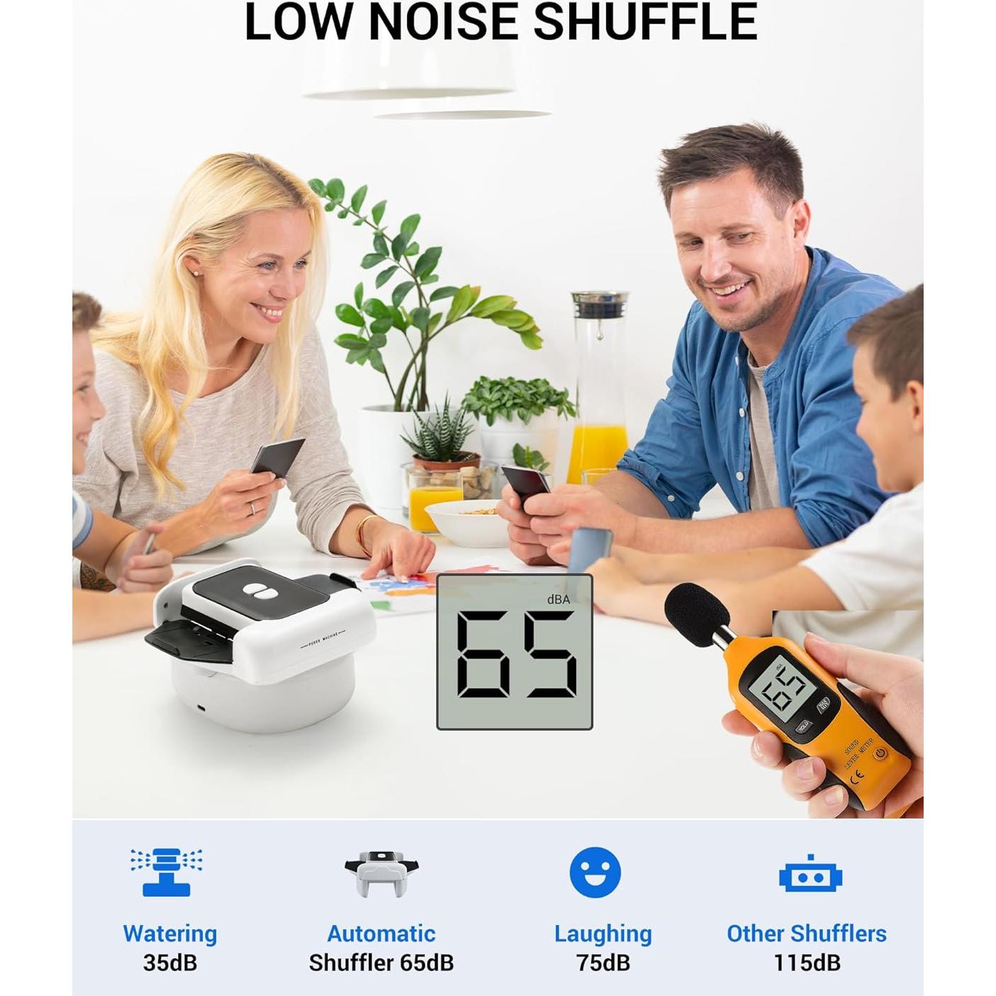 Barajador Automático Recargable Shantou 1-2 Barajas Bajo Ruido