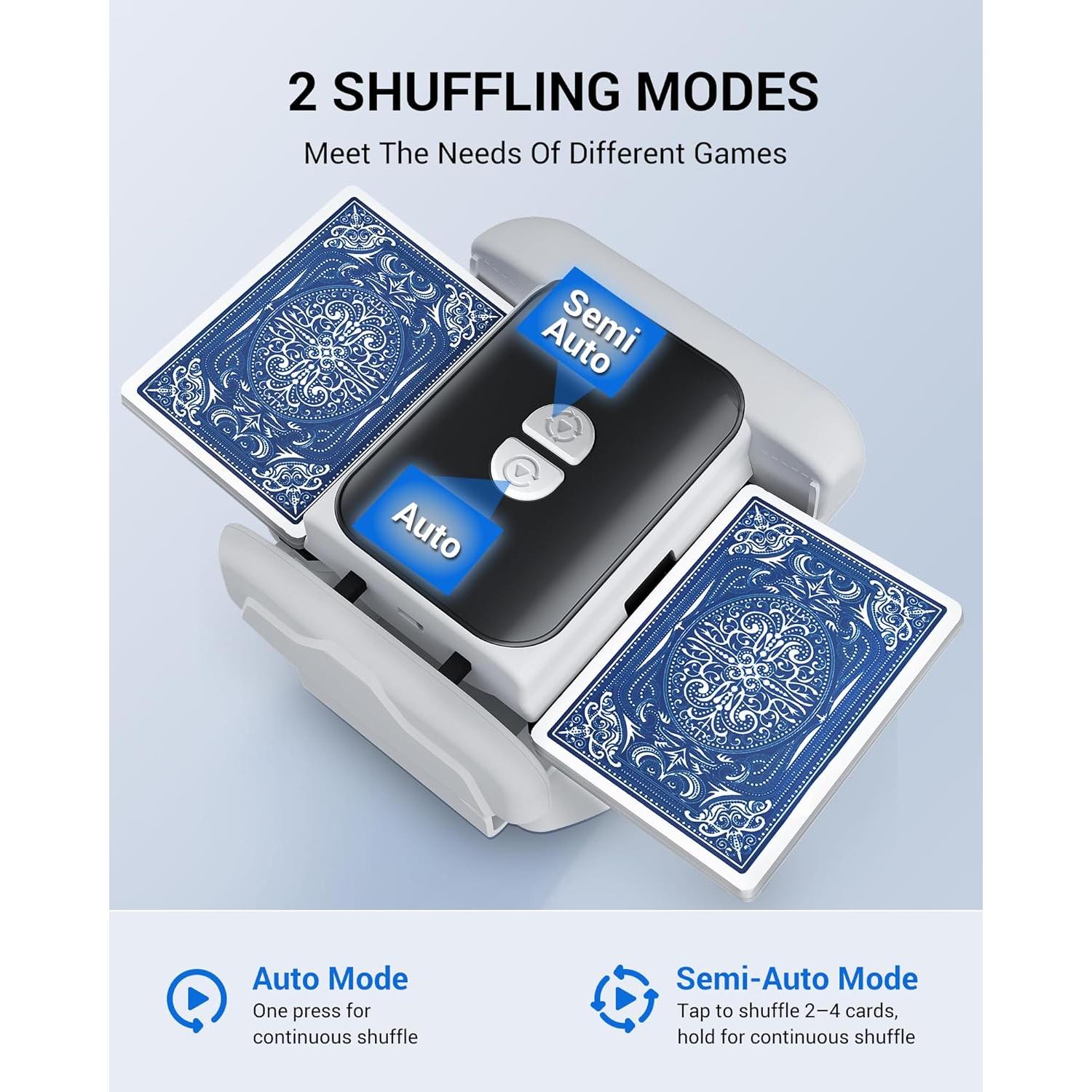 Barajador Automático Recargable Shantou 1-2 Barajas Bajo Ruido