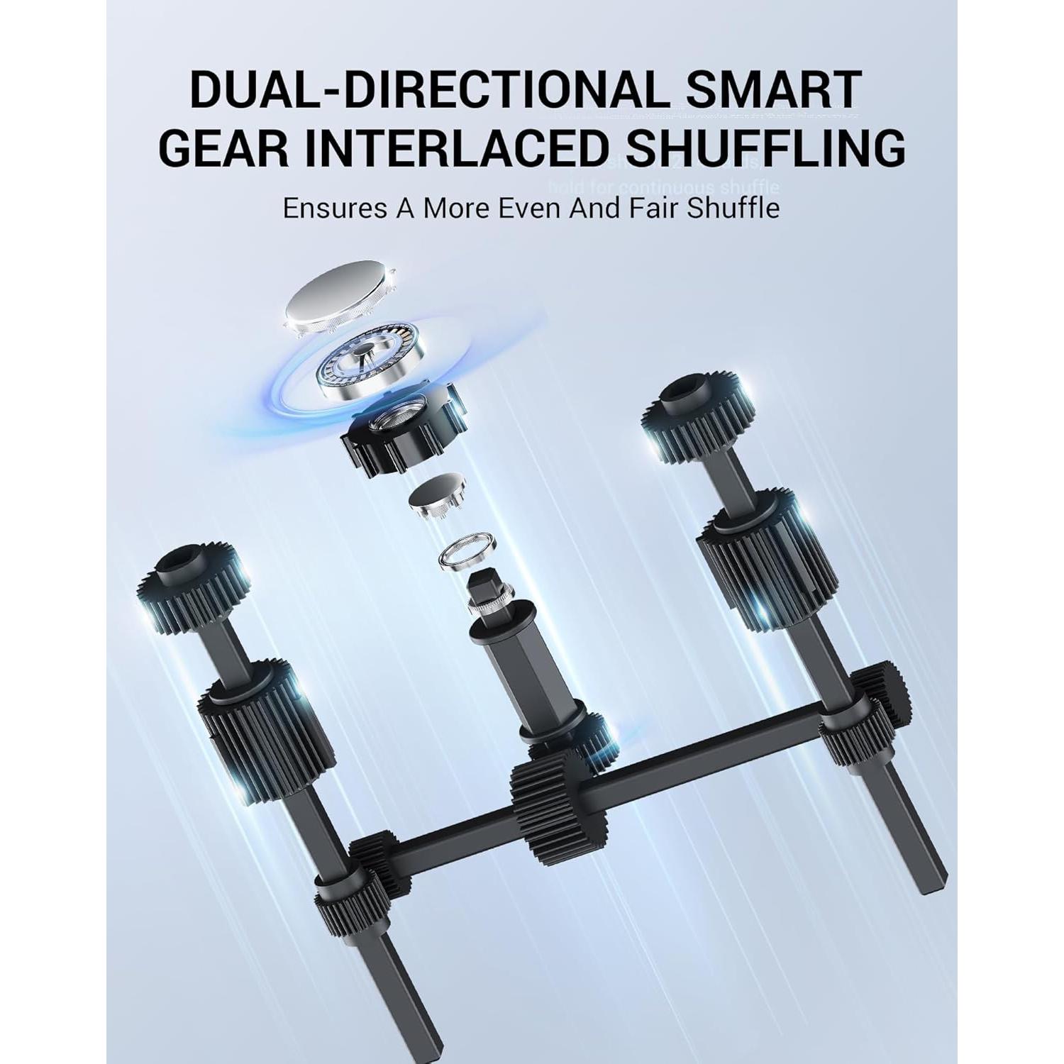 Barajador Automático Recargable Shantou 1-2 Barajas Bajo Ruido