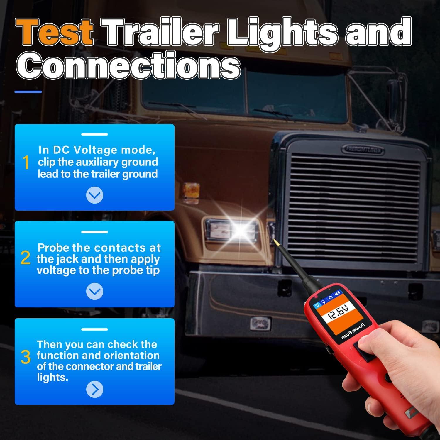 Autel PowerScan PS100 Probador de Circuito Automotriz 12-24V