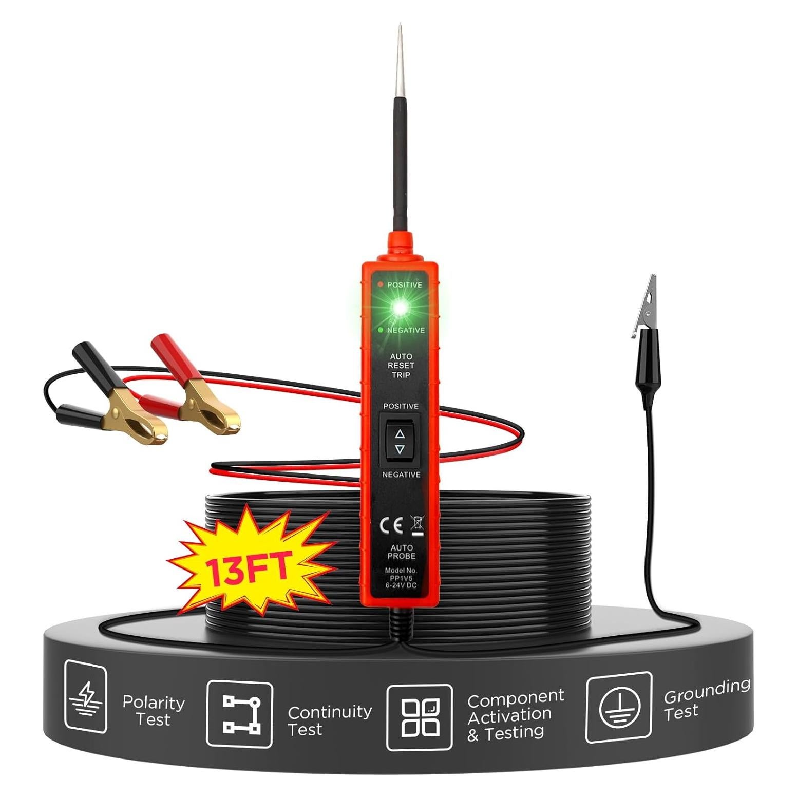 Probador de Circuito MR CARTOOL R50 6V-24V con Protección Sobrecarga