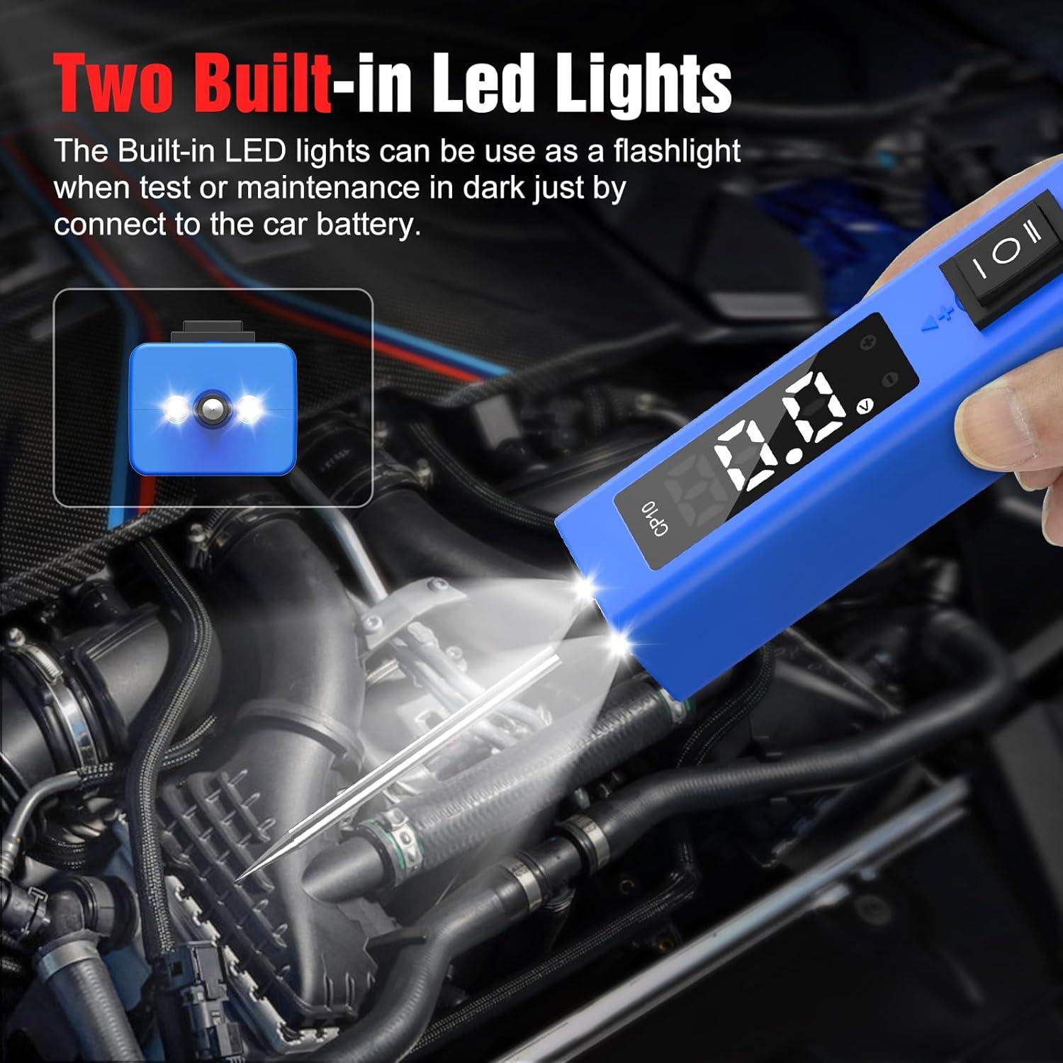 Probador de Circuito OBDResource CP10 12V-24V con Pantalla LCD