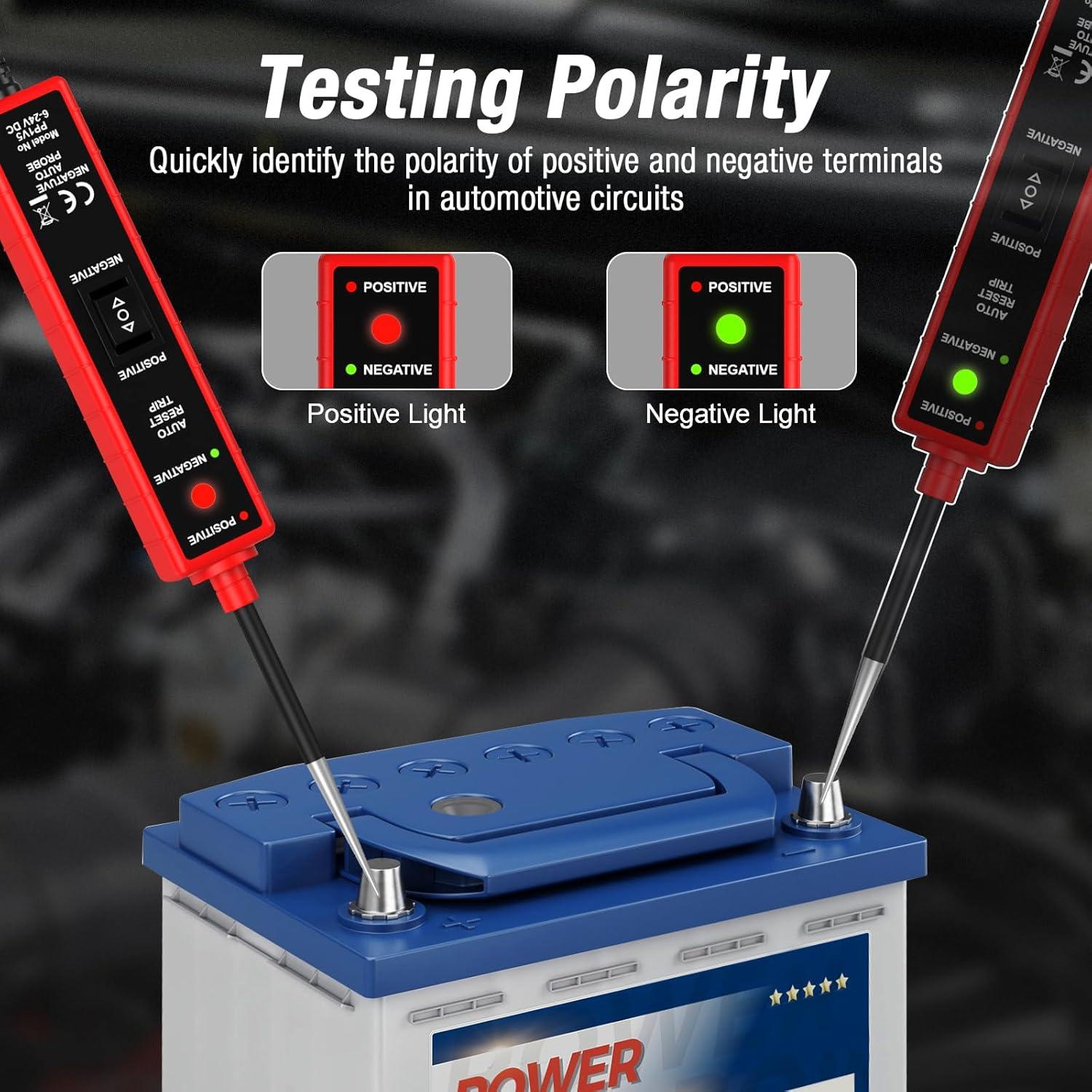Probador de Circuito Automotriz OBDMONSTER CC0361 6V-24V DC