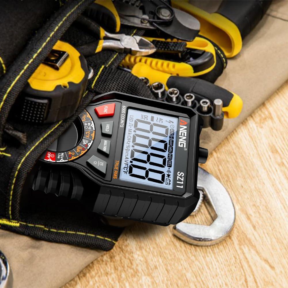 Multímetro Digital ANENG 6000 Cuentas TRMS con Imán