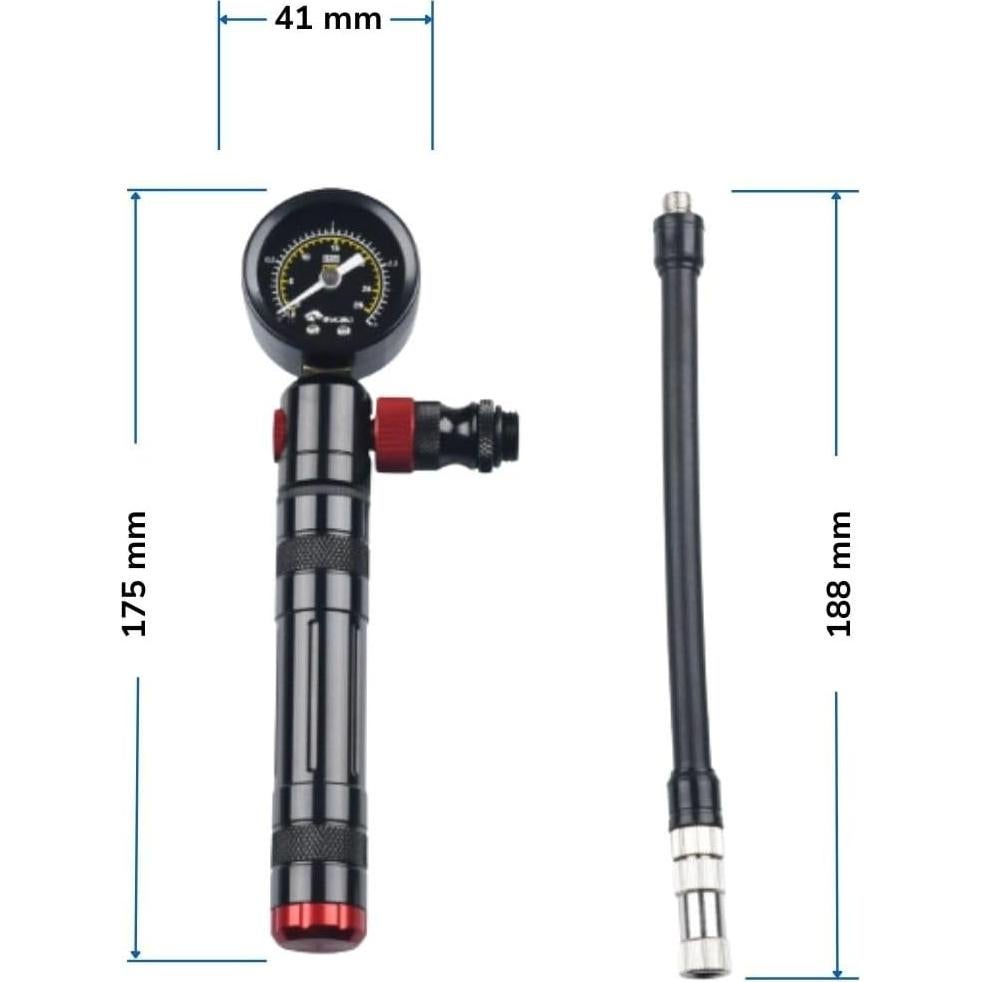 Medidor de Presión de Aire Bykski V5 - Probador de Fugas 0.5-1.5 Bar