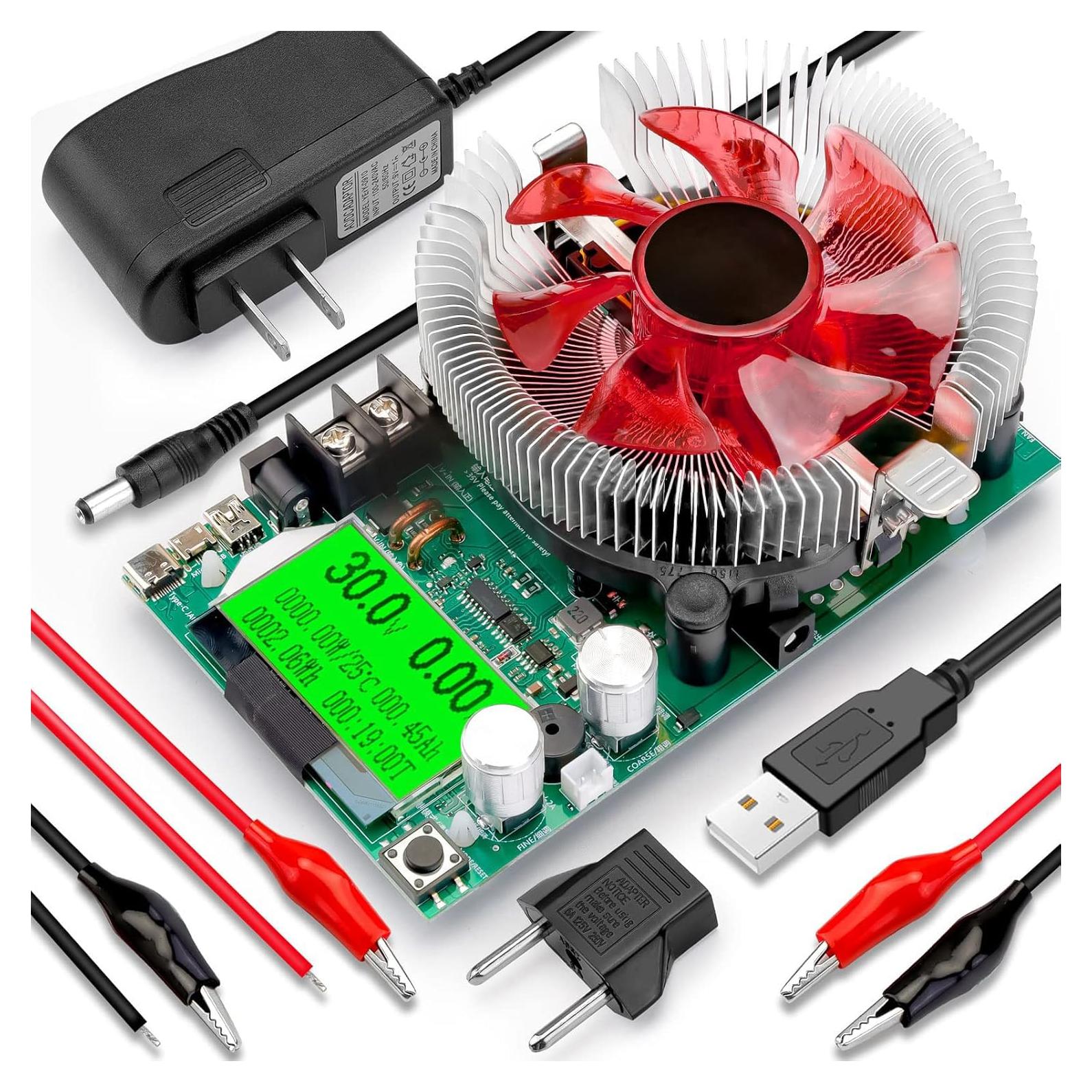 Tester de Carga USB MakerHawk H1168EJ - 150W 200V 20A