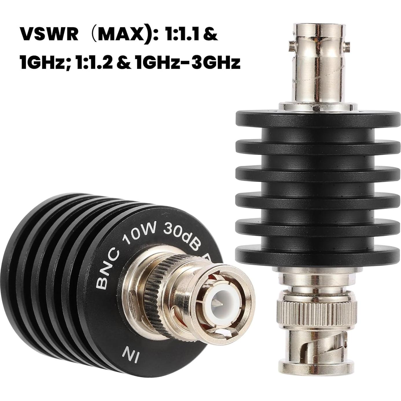 Atenuador Coaxial BNC RF 10W 40dB 50 Ohm DC-3GHz