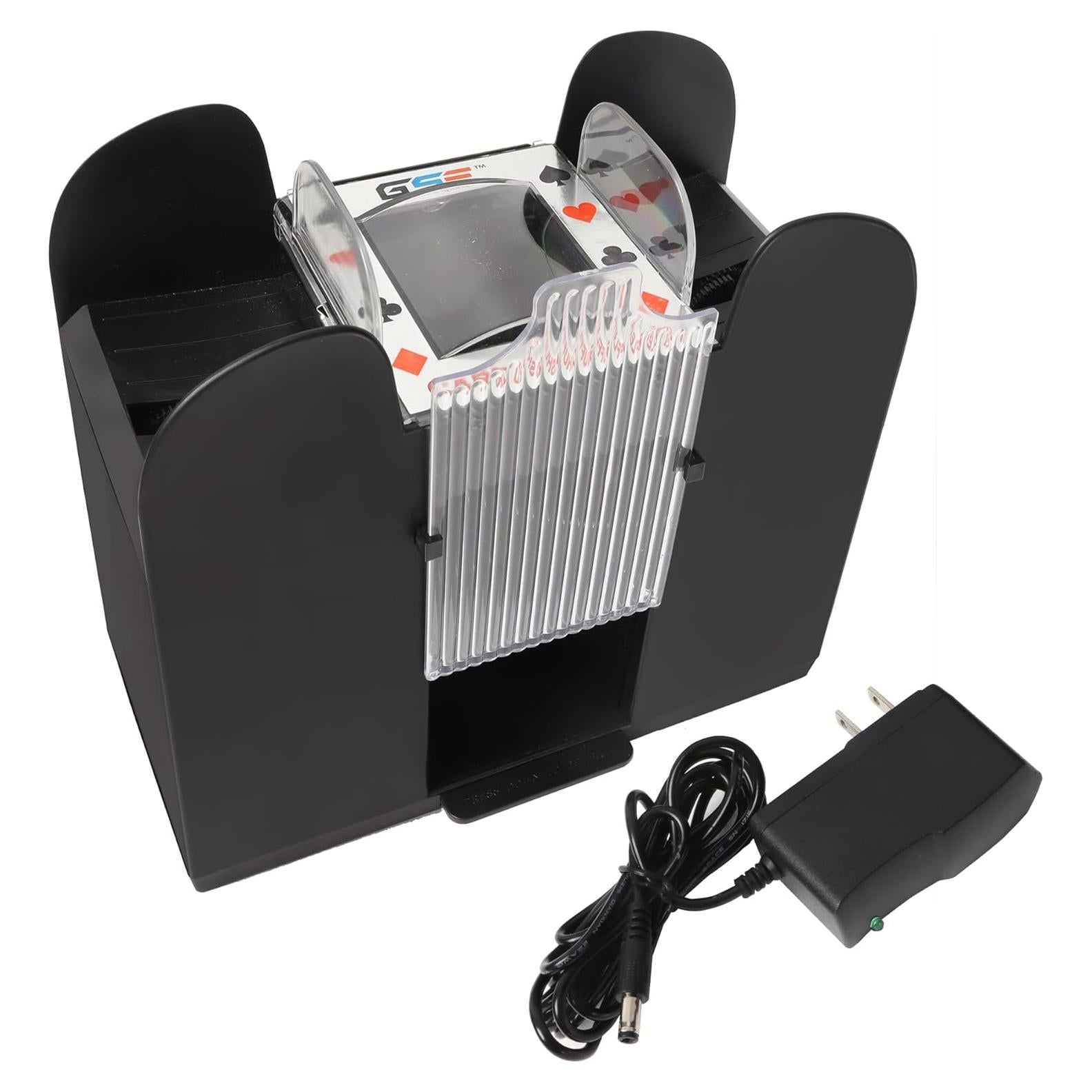 Mezclador Automático de Cartas GSE 6 Barajas AC/DC y Batería