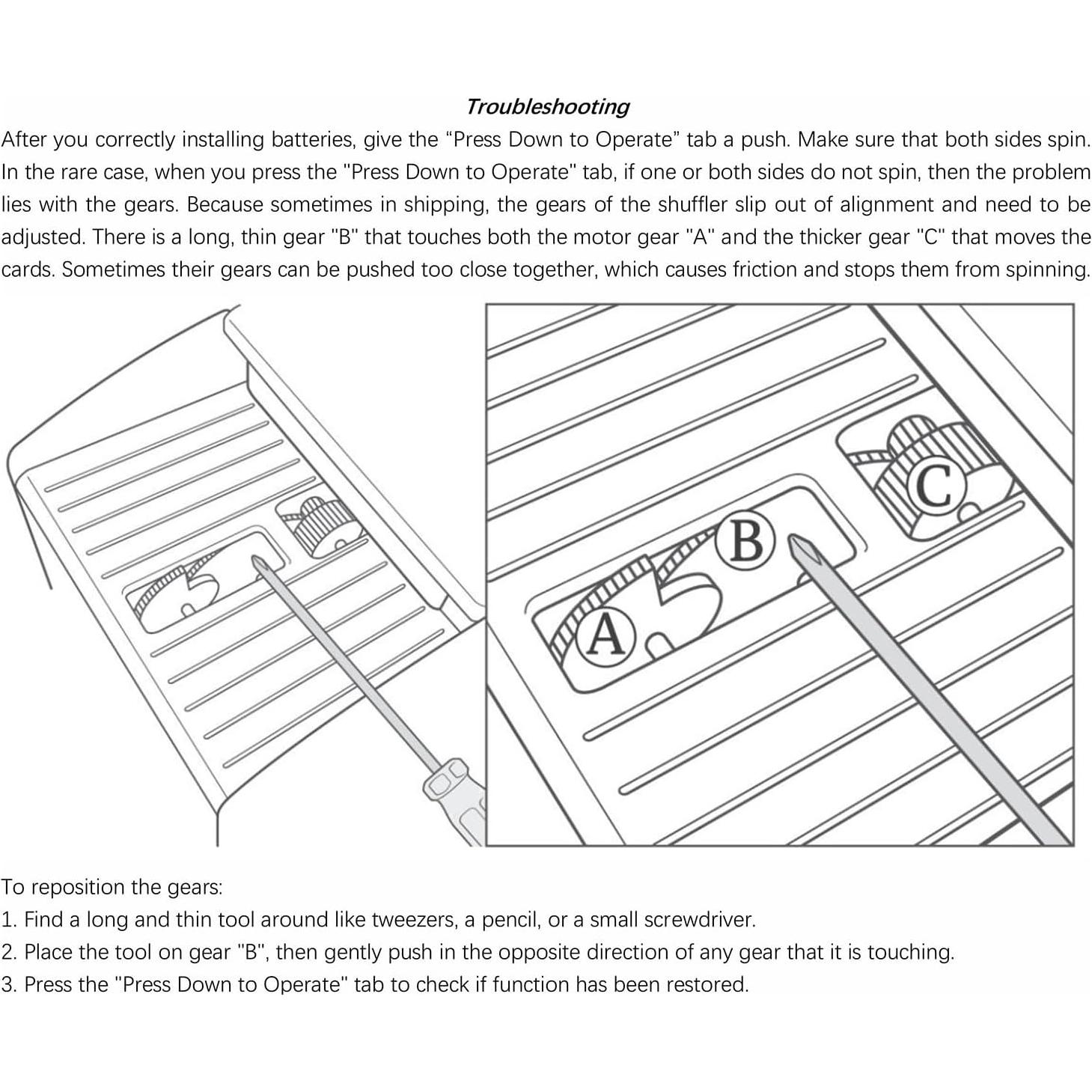Mezclador Automático de Cartas GSE 6 Barajas AC/DC y Batería