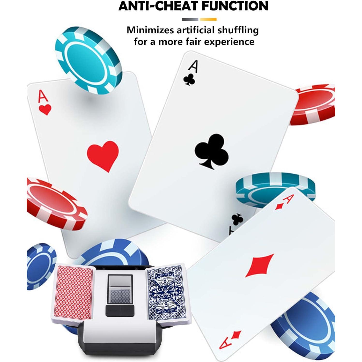 Barajador Automático de Cartas OBLITZON Recargable 2000mAh