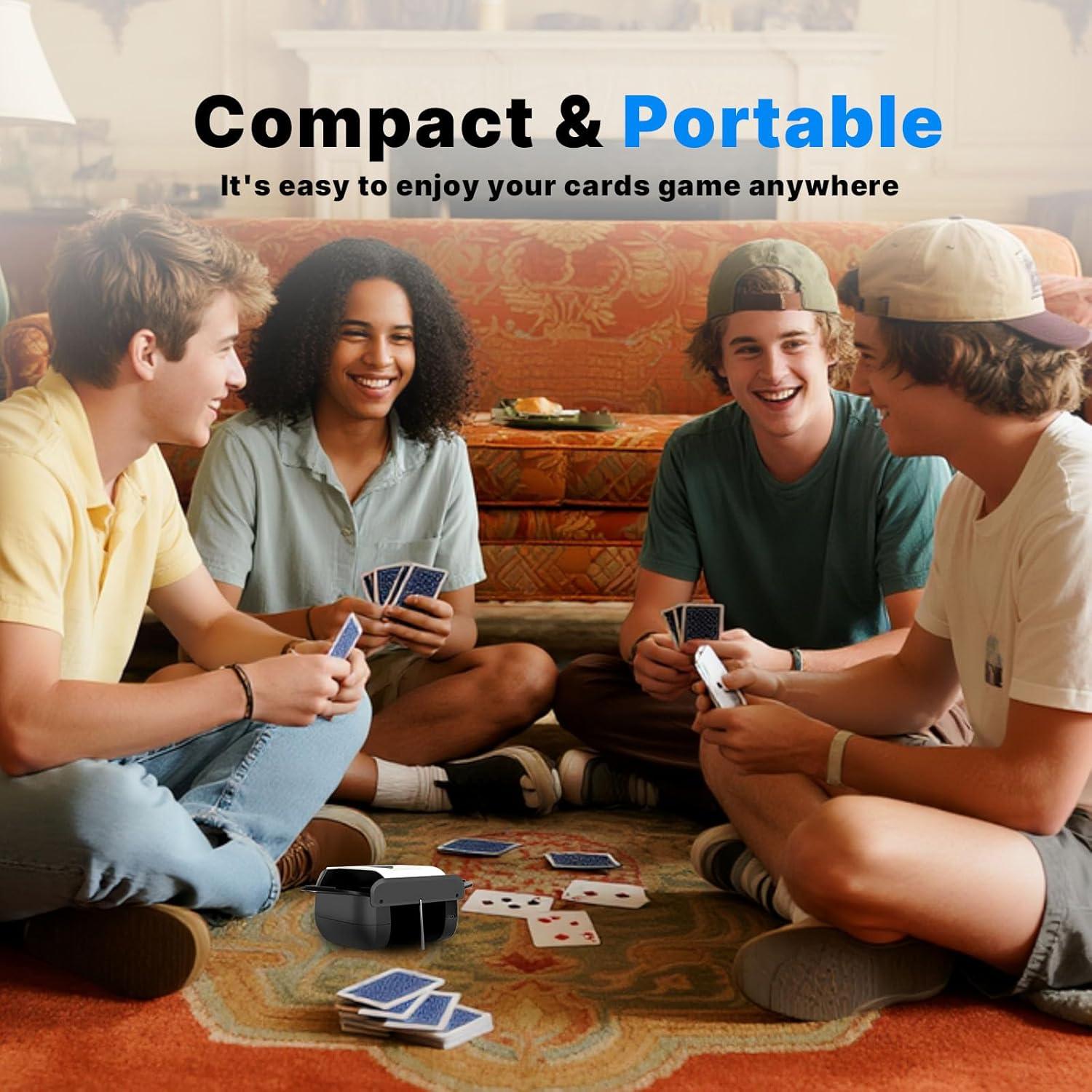 Barajador de Cartas Eléctrico HOLYOWL X1-N1 Recargable 2000mAh