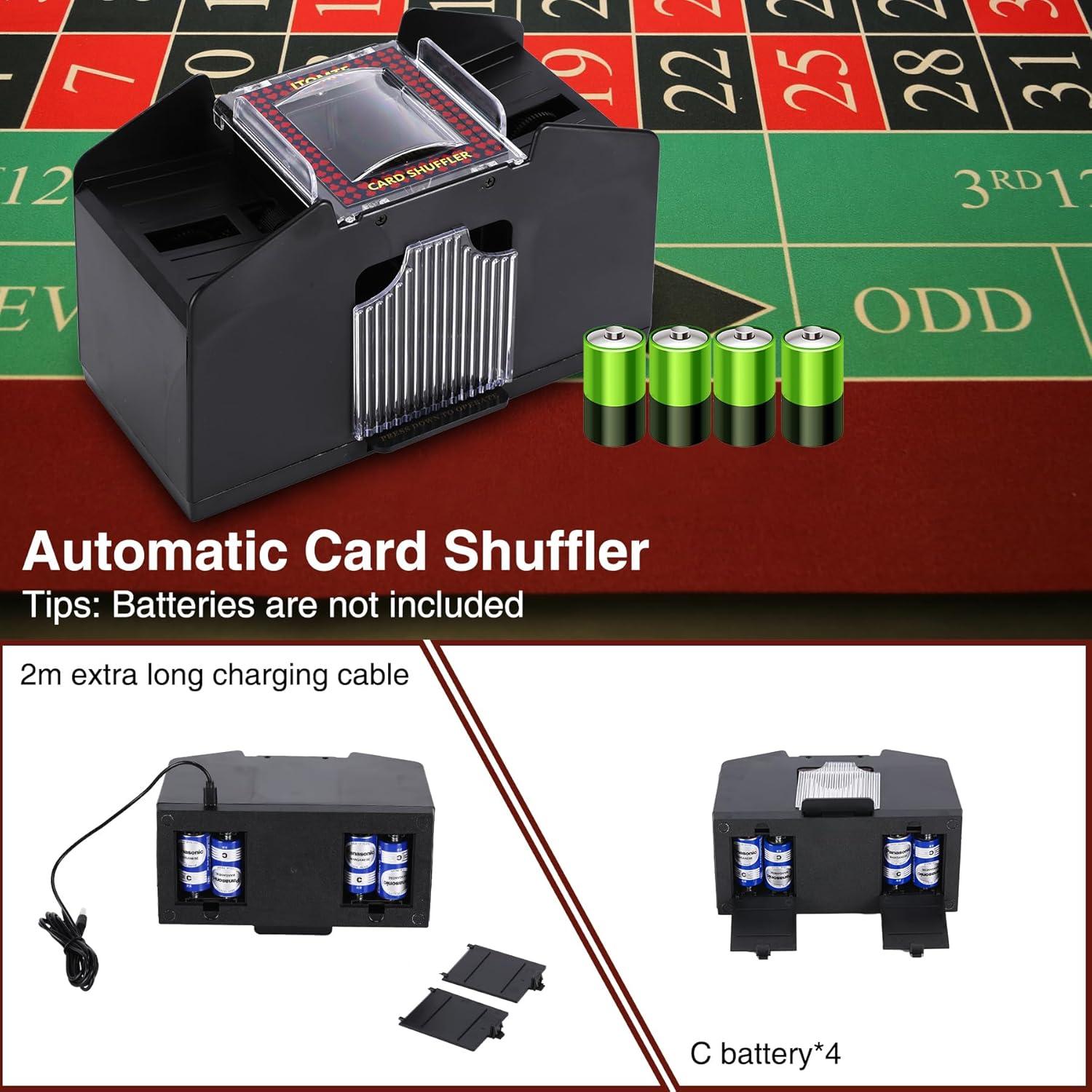 Barajador Automático de Cartas ITOMTE N-54003 Eléctrico 4/6 Barajas