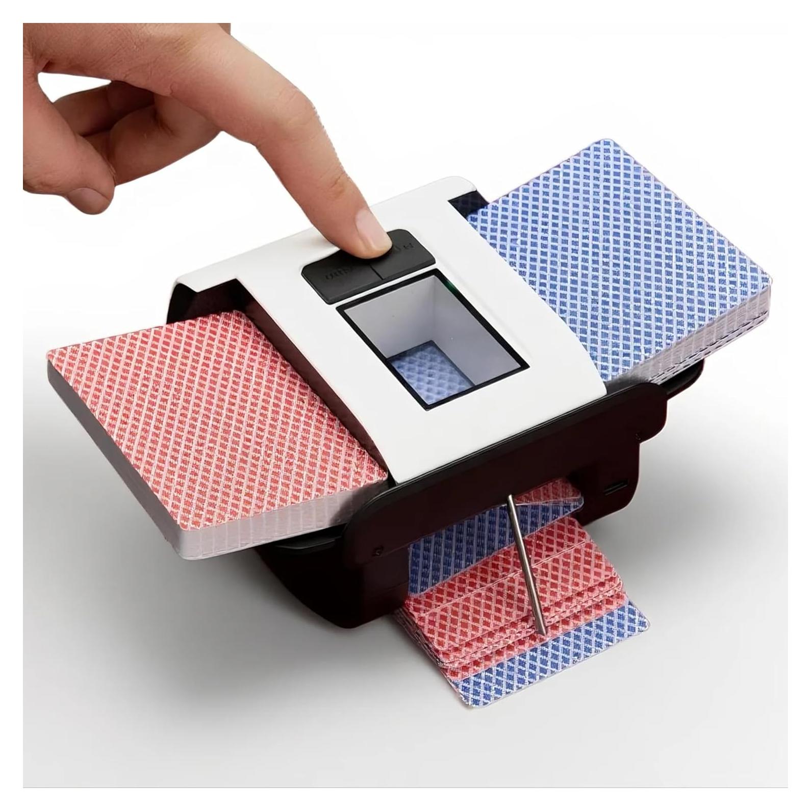 Barajadora Automática de Cartas CUIYKAI X1 Recargable 2000mAh