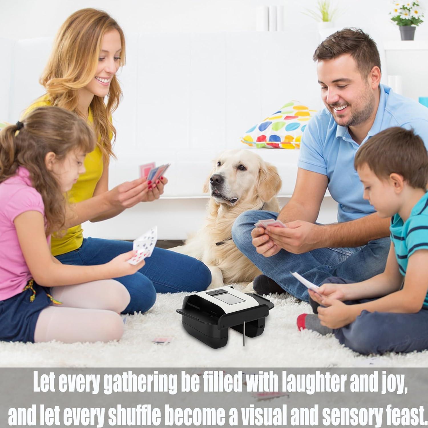 Barajador de Cartas Automático Magam - 2 Barajas, Silencioso