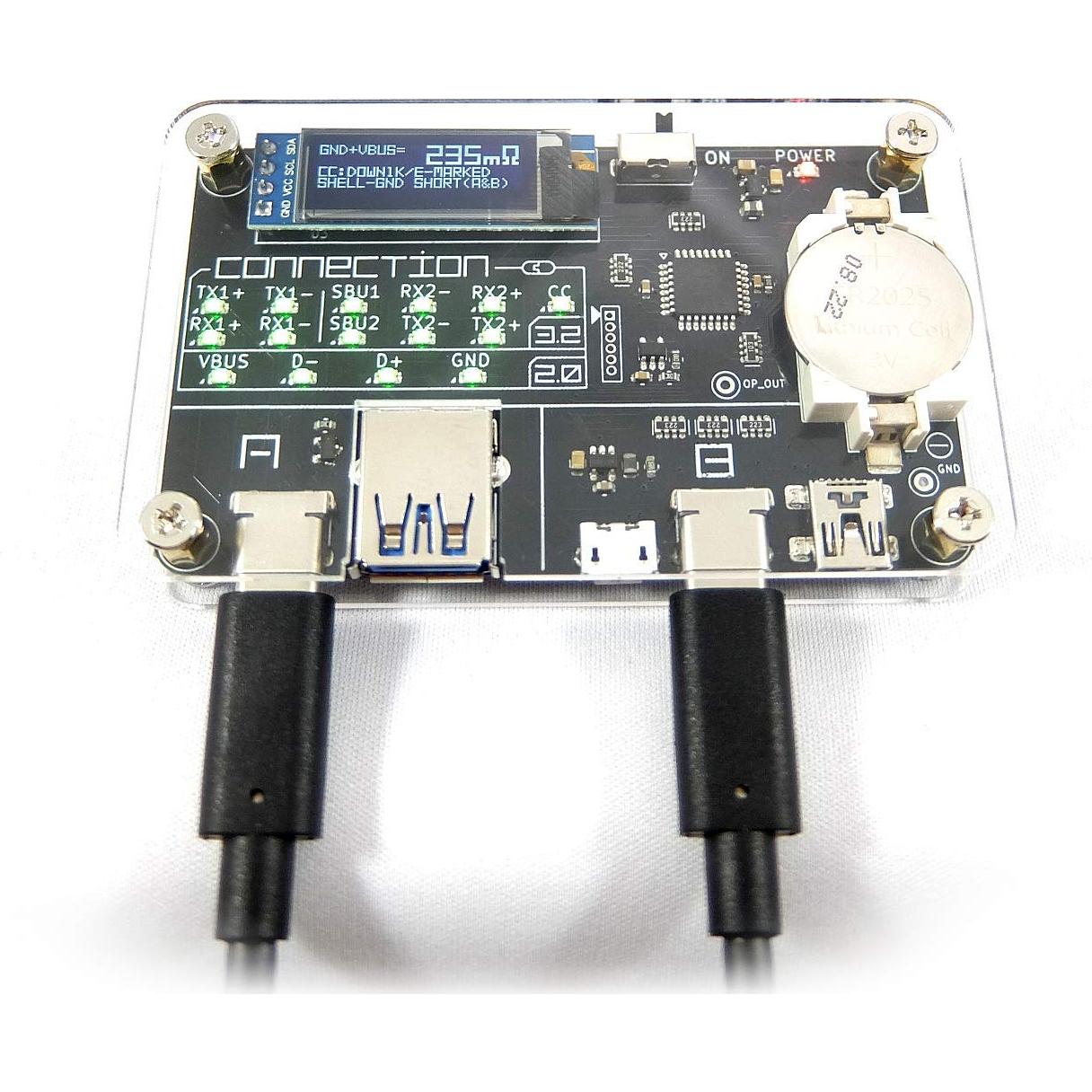 Comprobador de Cable USB BitTradeOne ADUSBCIM Digital