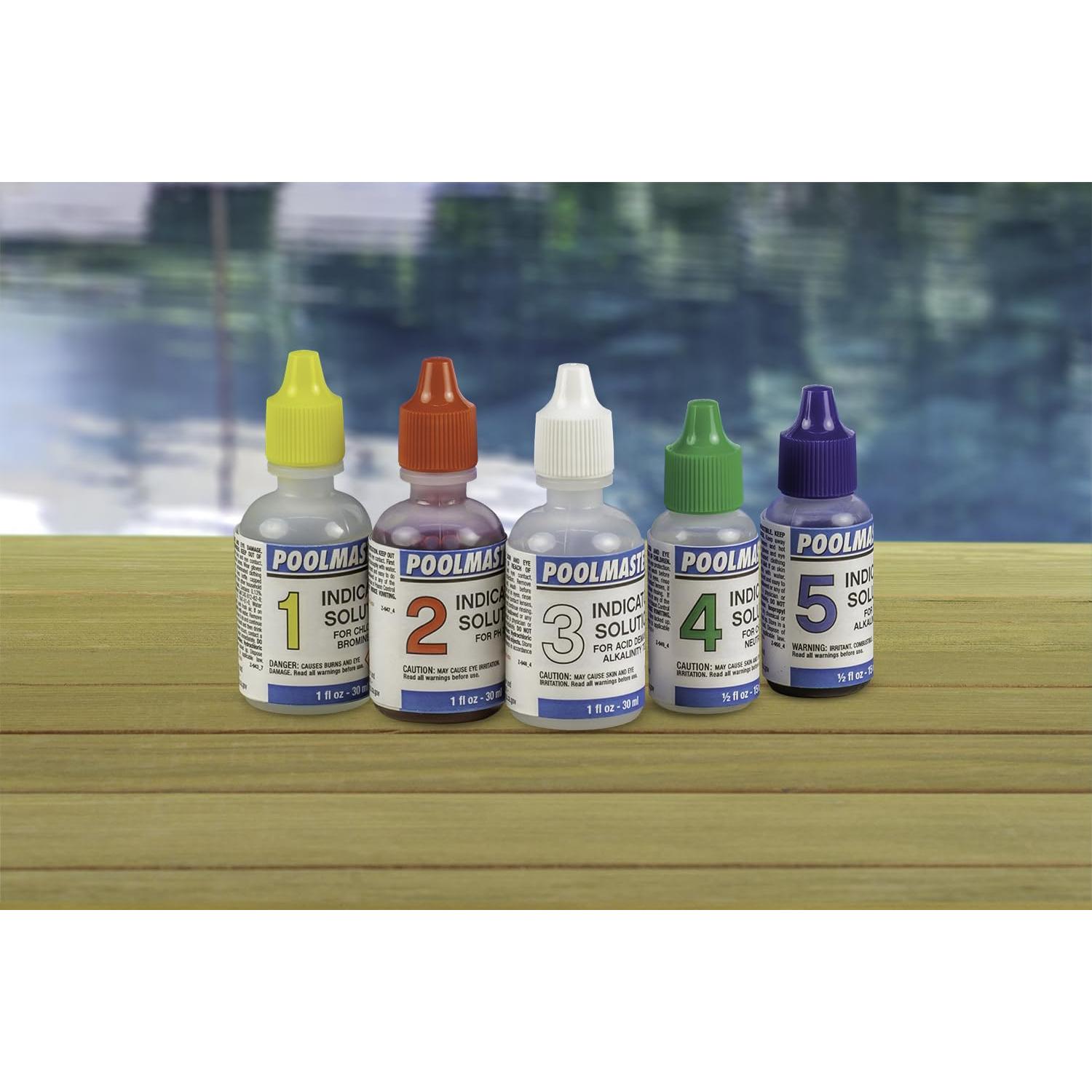 Soluciones de Reemplazo Poolmaster 23227 para Pruebas de Agua