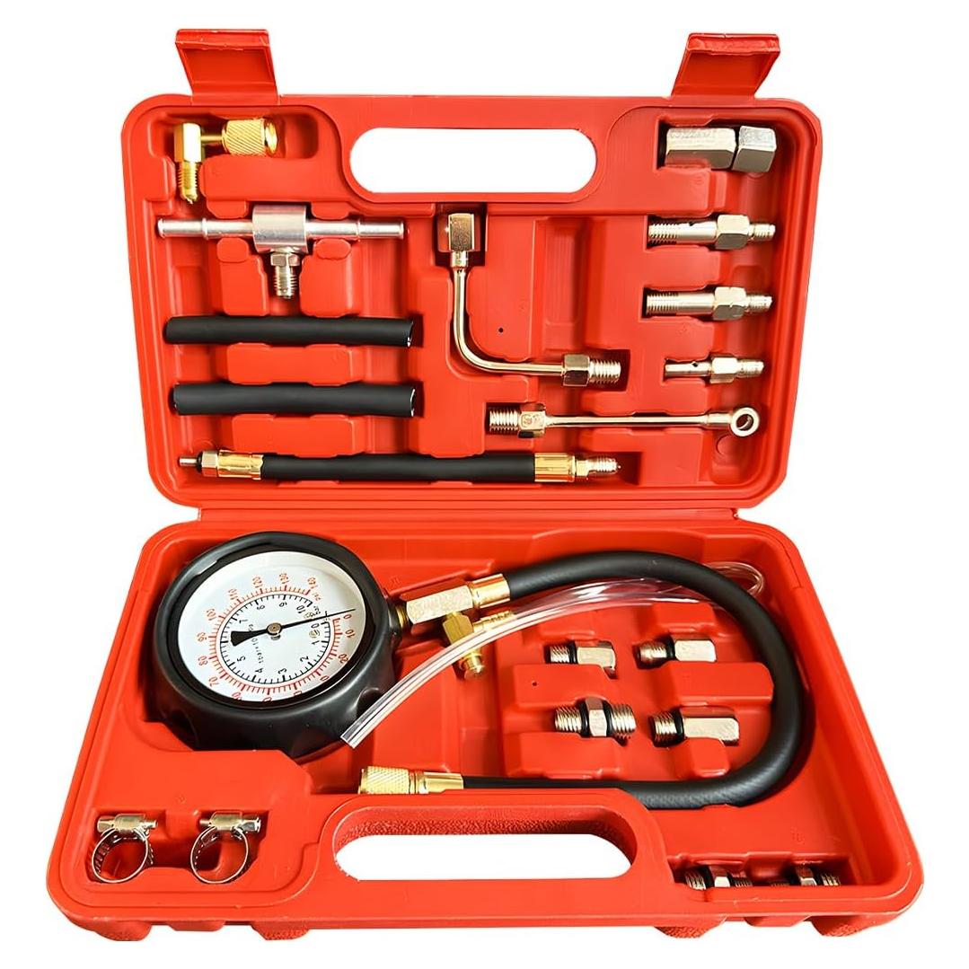 Kit de Prueba de Presión de Combustible FALVFUN 0-10bar