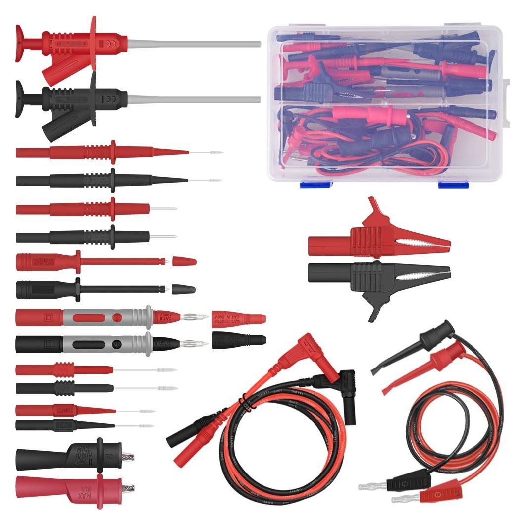 Juego de Cables de Prueba de Multímetro 22 en 1 Handskit