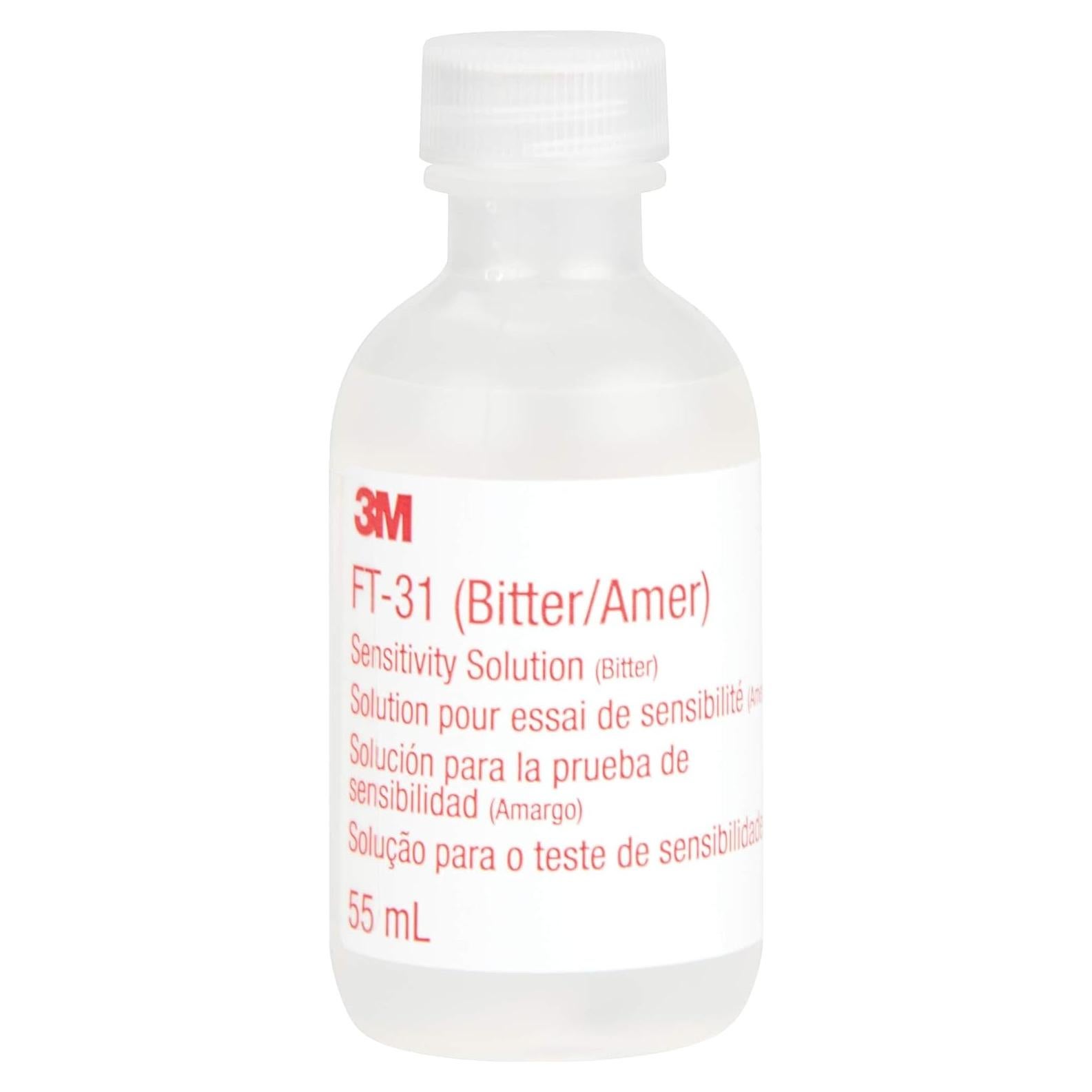Solución de Sensibilidad 3M FT-31 para Prueba de Ajuste Respiradores 55 mL