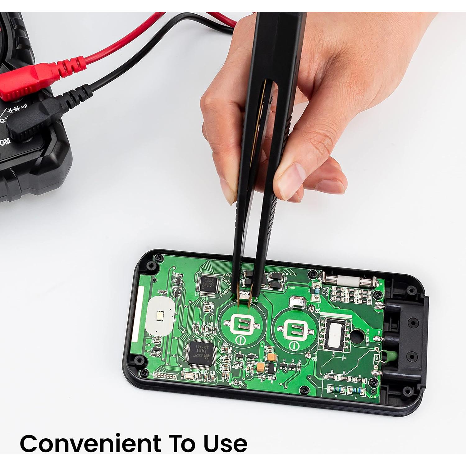 KAIWEETS Kit de Cables de Prueba para Multímetro 11 PCS