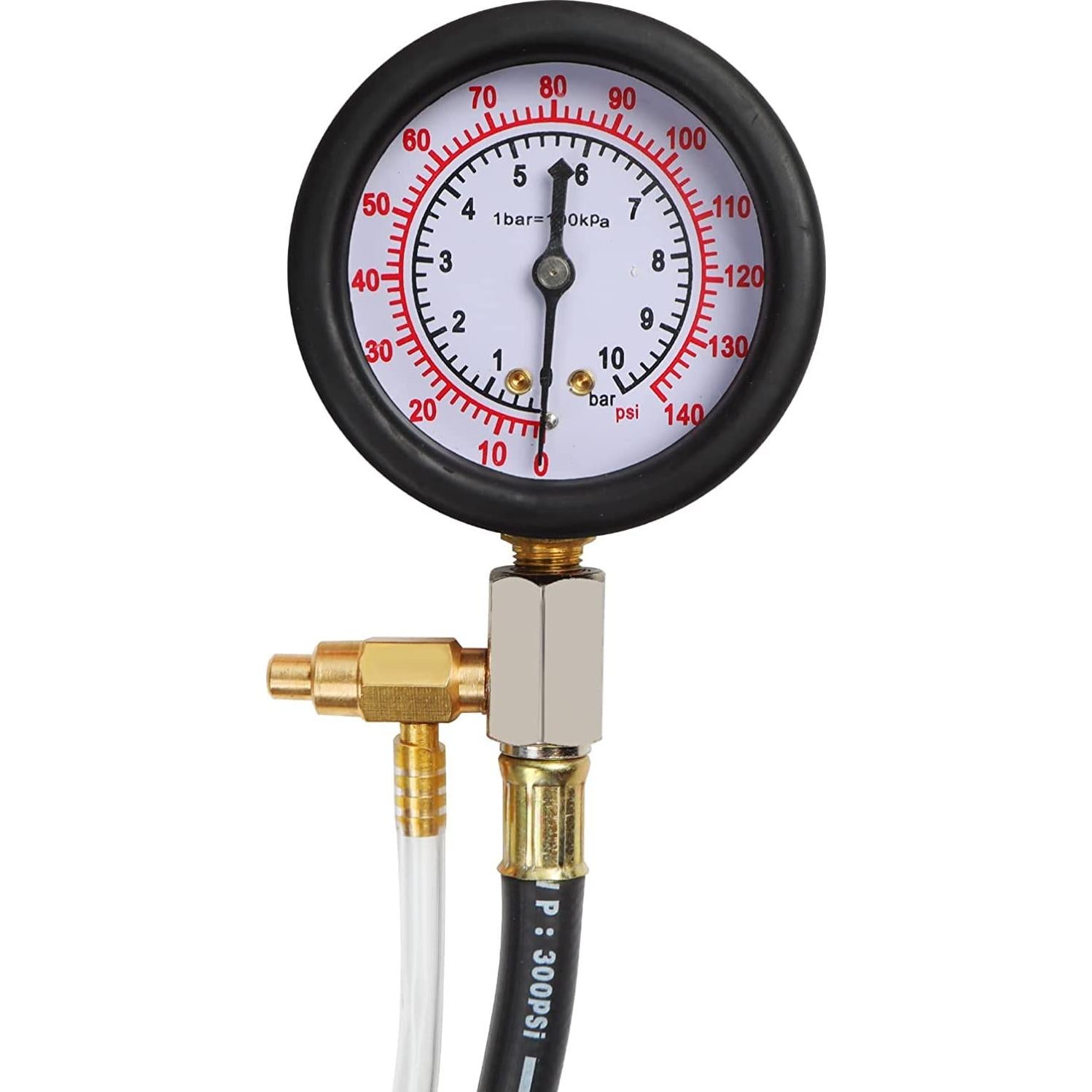 Kit Probador de Presión de Combustible ZJERYL GULL 0-10 Bar