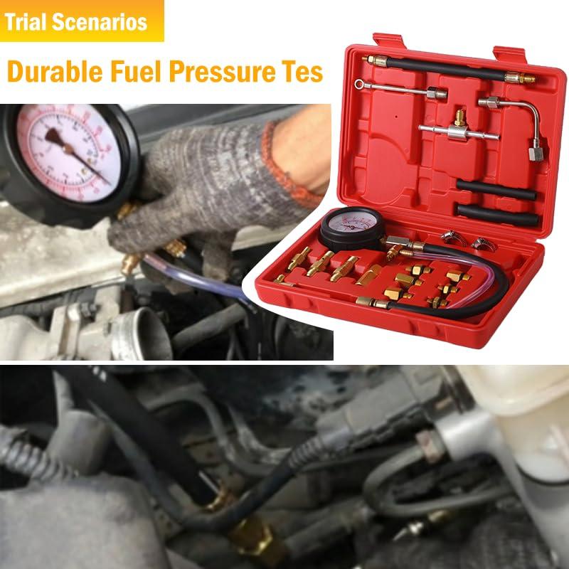 Kit Probador de Presión de Combustible ZJERYL GULL 0-10 Bar