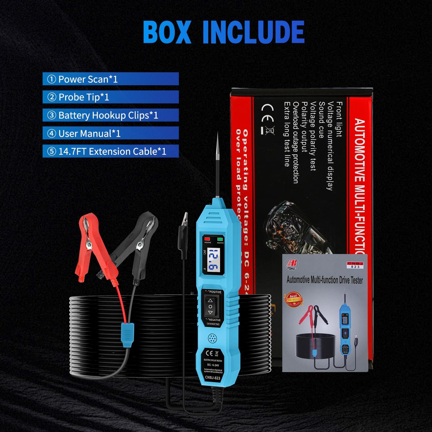 Probador de Circuitos Automotriz Ansbell 6V-36V Multifuncional