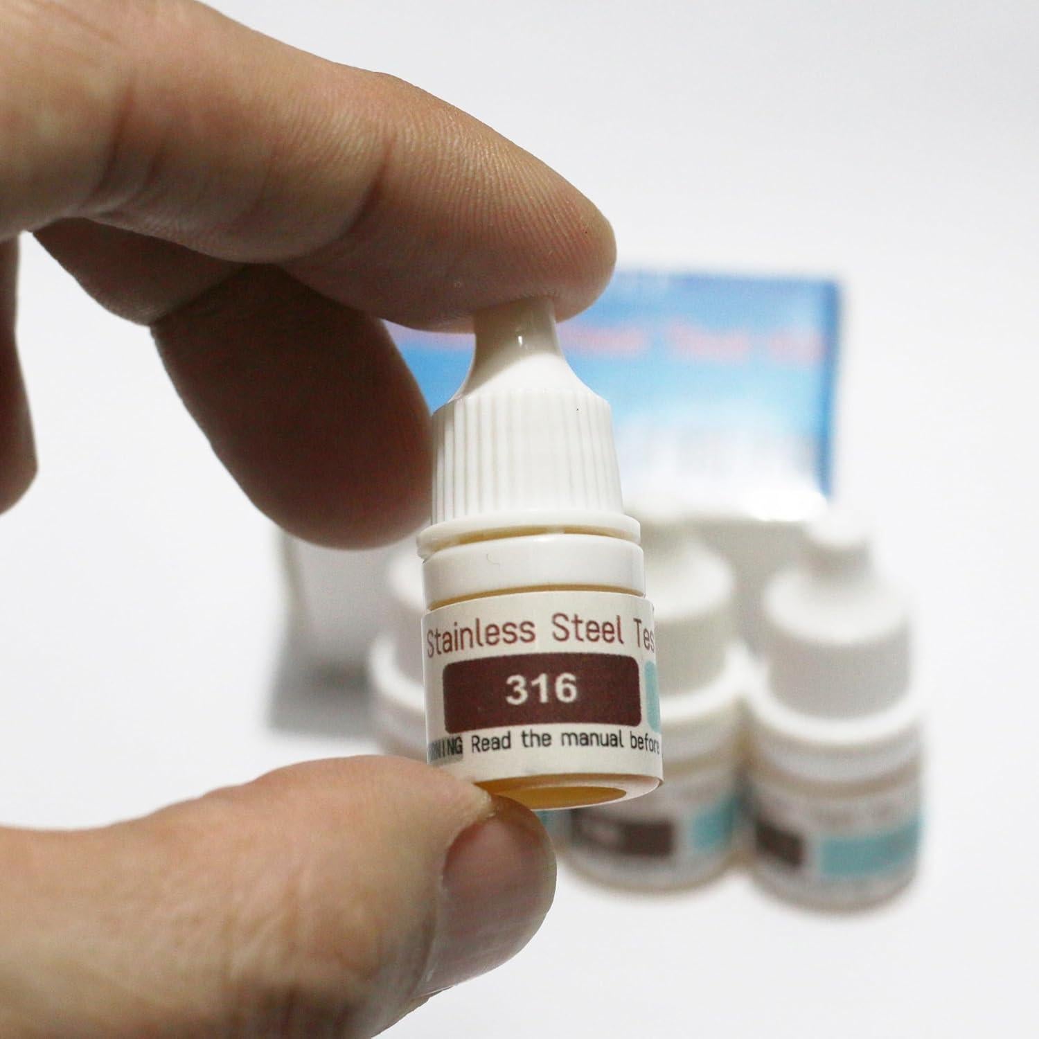 Kit de Prueba Acero Inoxidable 316/304 MARSTEP 100 Tests