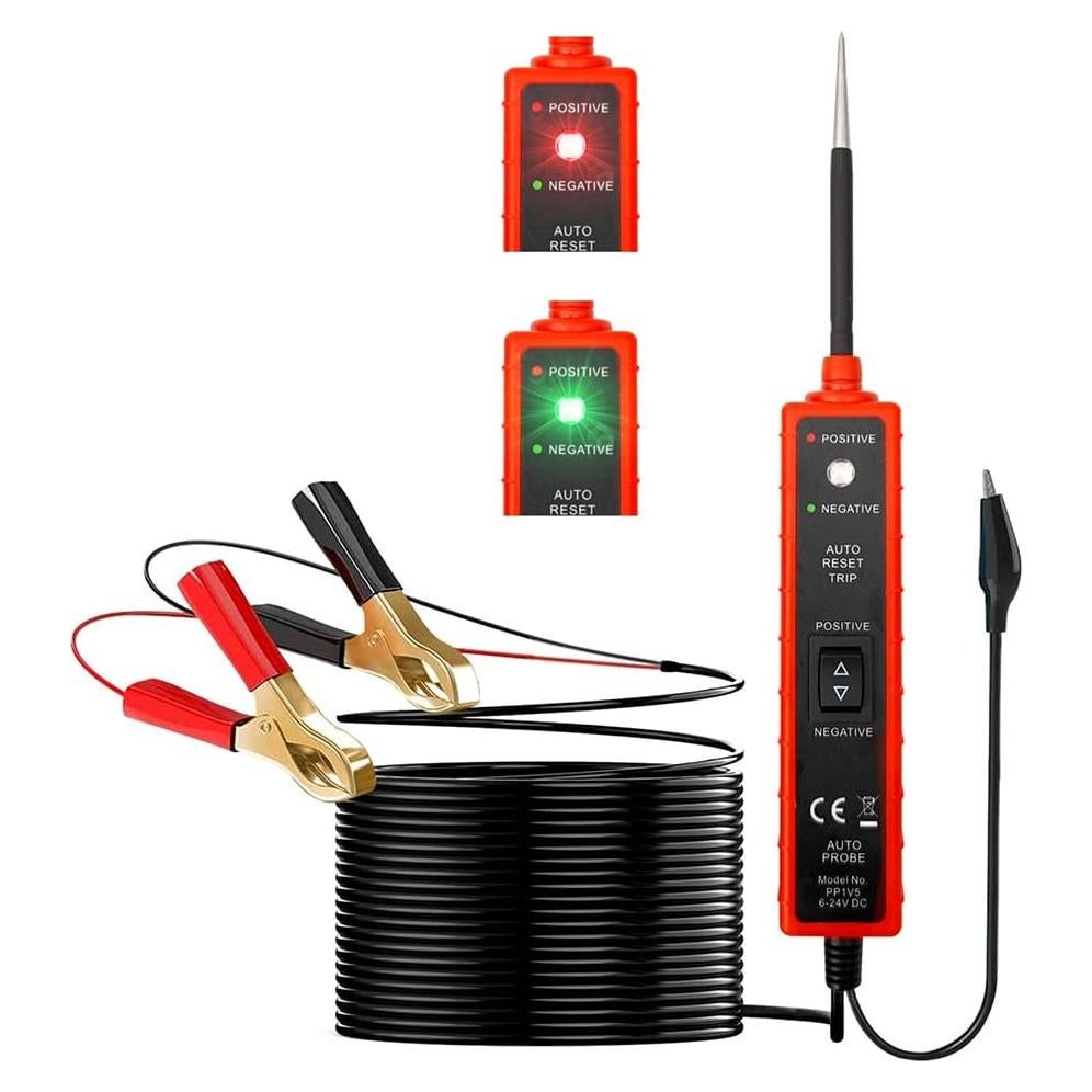 Probador de Circuito Automotriz Svzadipe Pbtc 6-24V DC 4.88m