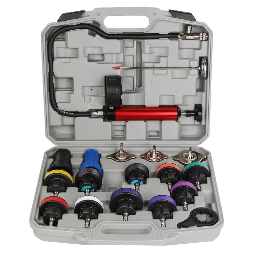 Kit de Probador de Presión de Refrigerante WNZ 18PC