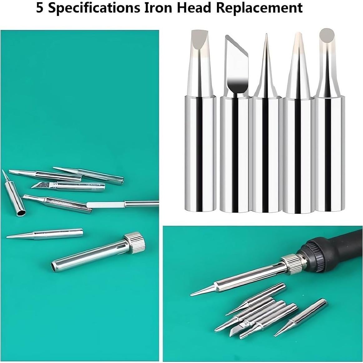 Kit de Soldador HiLeDiQJ con Multímetro Digital y Accesorios