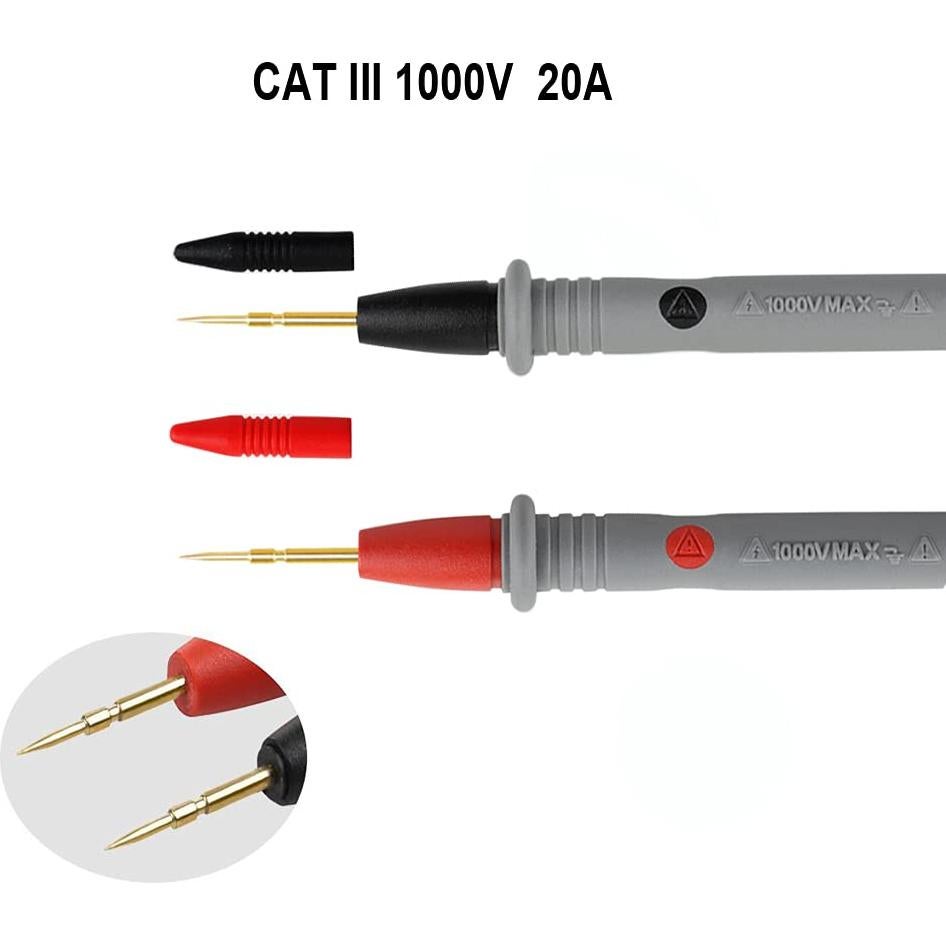 Juego de Cables de Prueba MOGAOPI TL-01 1000V 20A con Clips