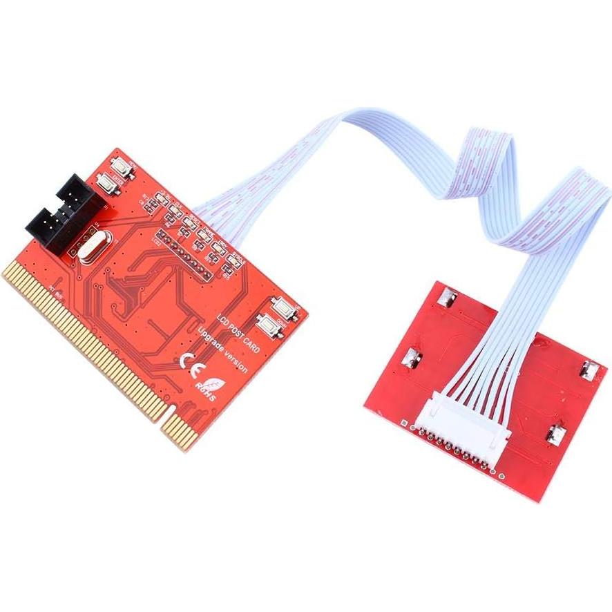 Tester Diagnóstico POST LCD POCREATION PTI8 para PC y Laptop