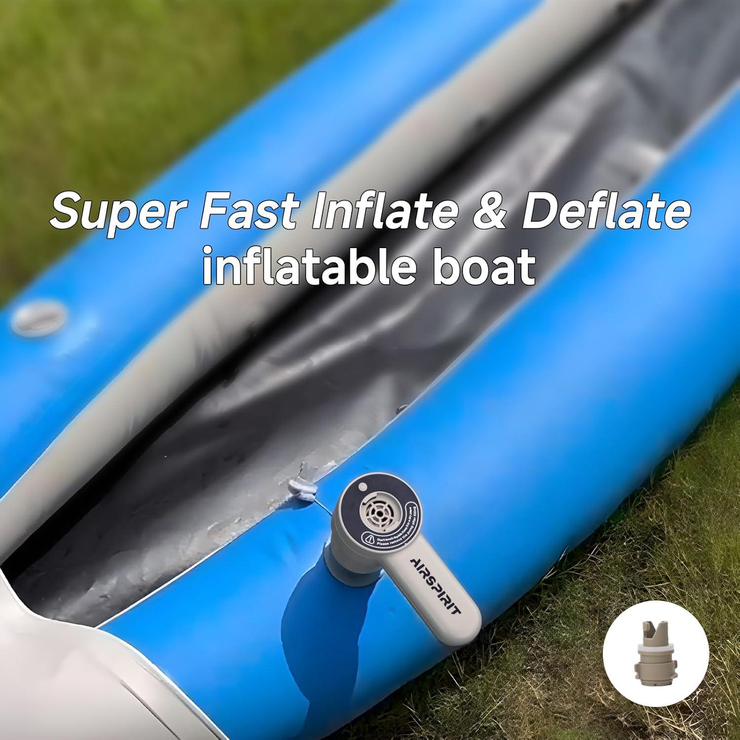 Bomba de Aire Eléctrica Portátil AIRSPIRIT MULTIPUMP 02KK 600L/min