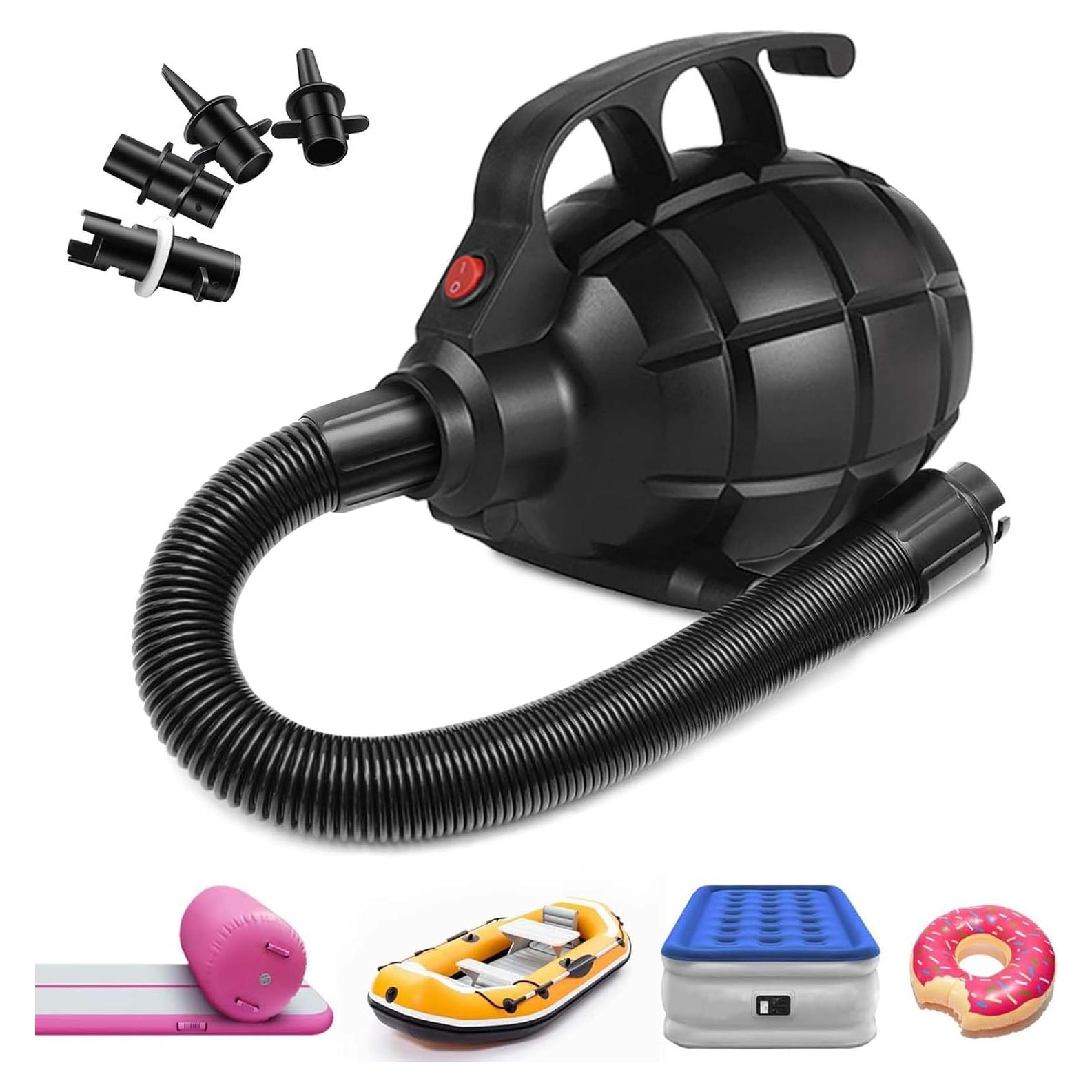 Bomba de Aire Eléctrica CZGBRO 500W para Colchones Inflables